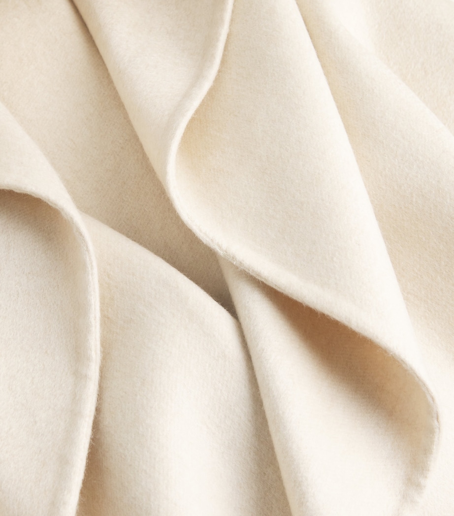 Kid Cashmere Wrap Coat 9009 NATURAL Image 5