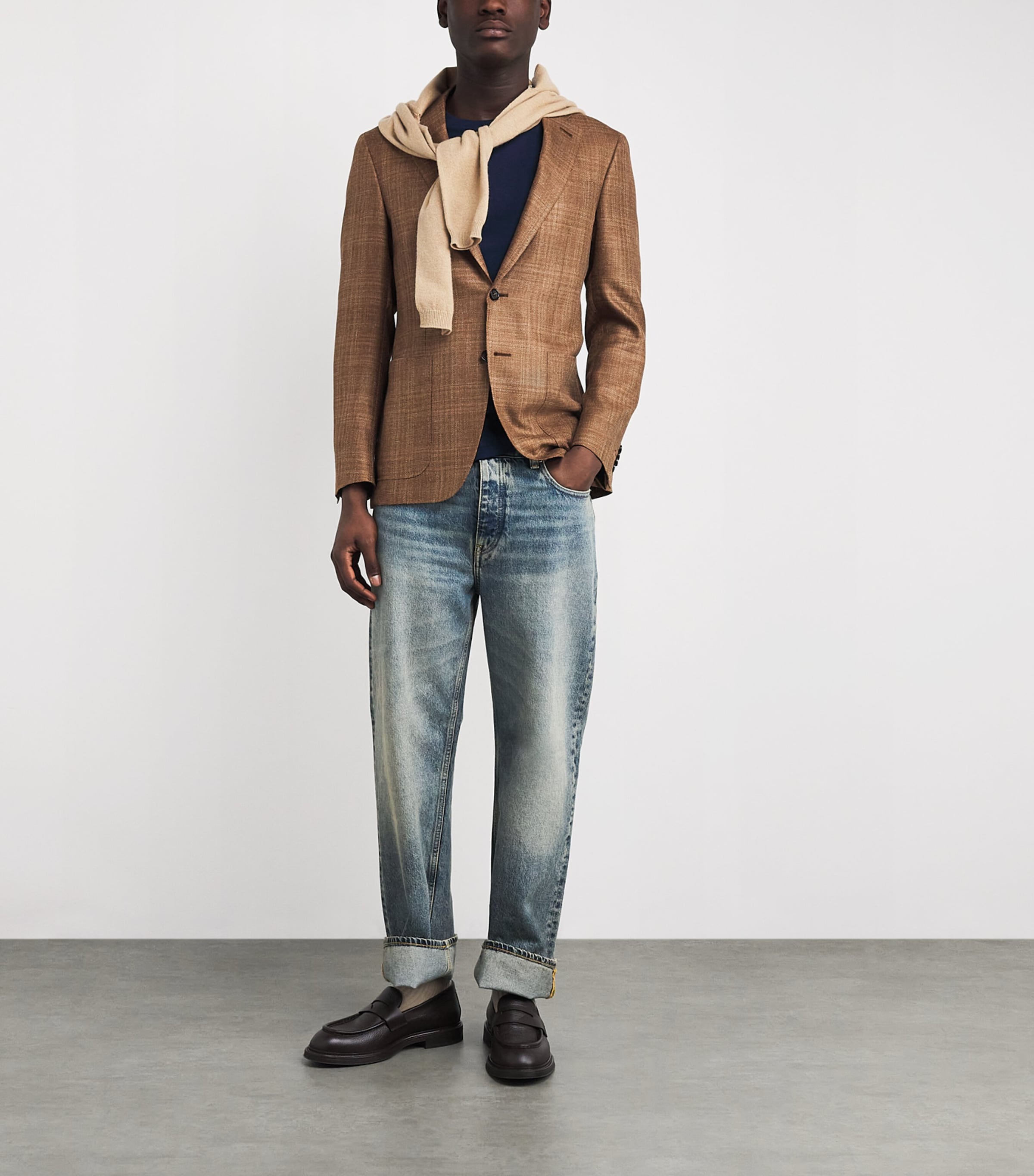 Cotton Logo T-Shirt NEWPORT NAVY/C8125 Image 2