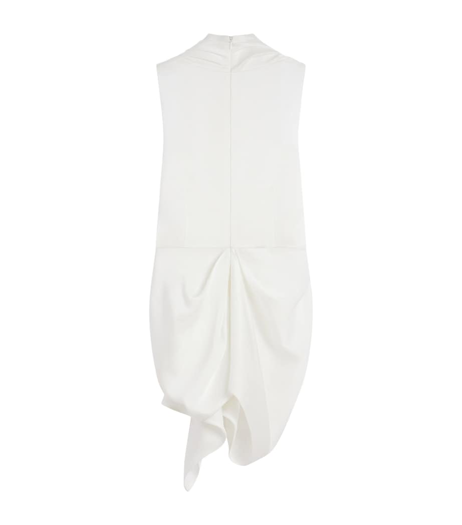 Givenchy Womens Draped Cowl-Neck Blouse Image 5