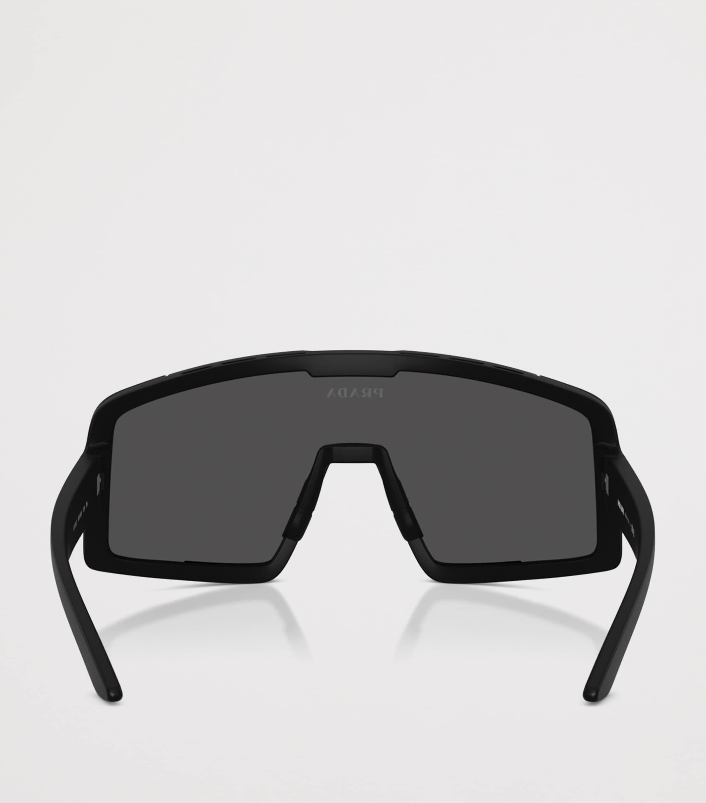 Prada Linea Rossa Irregular Sunglasses Black Image 4