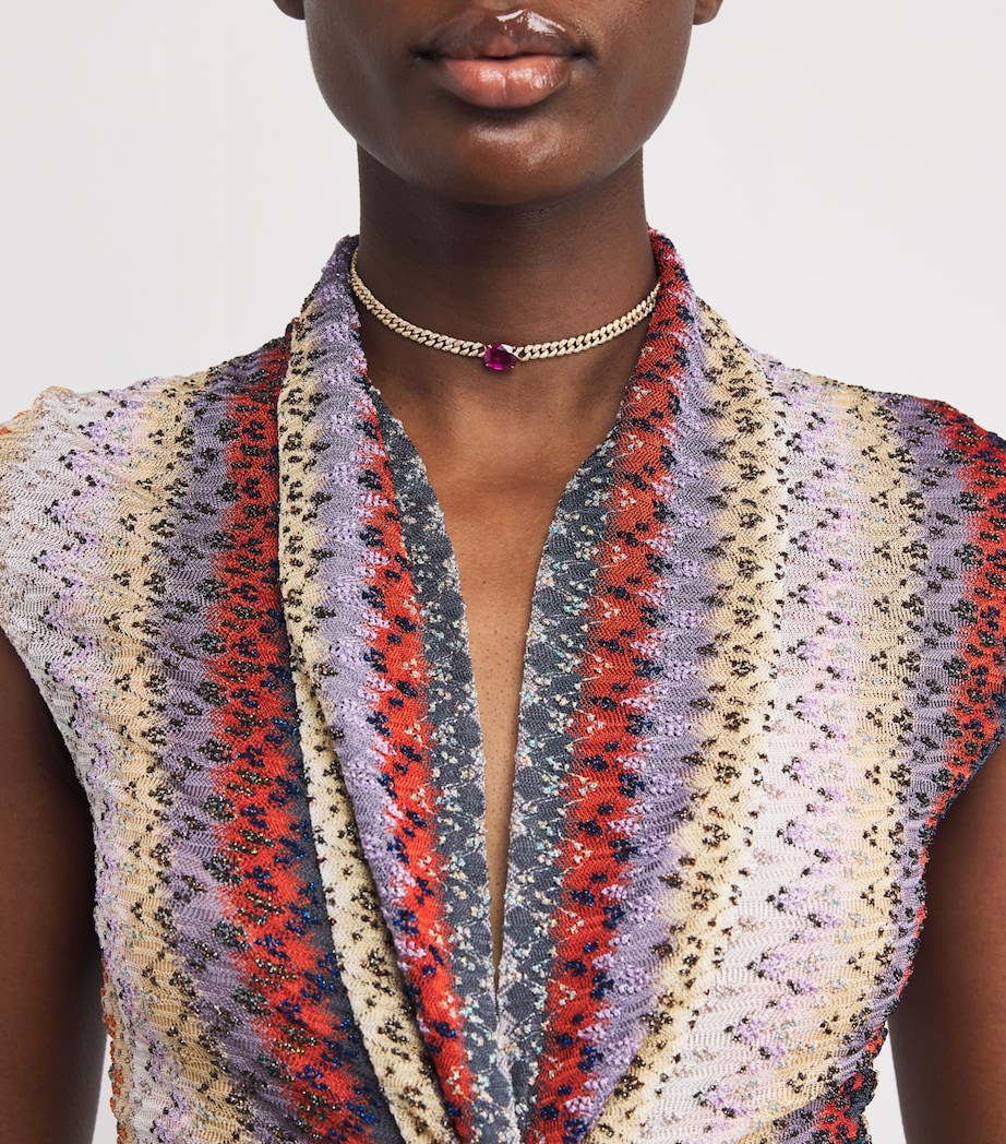 Yellow Gold, Diamond and Ruby Necklace YELLOW GOLD Image 2