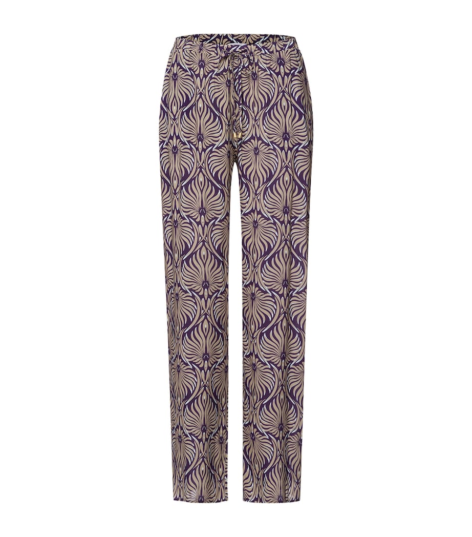 Damask Pyjama Trousers AMETHYST DAMASK Image 1