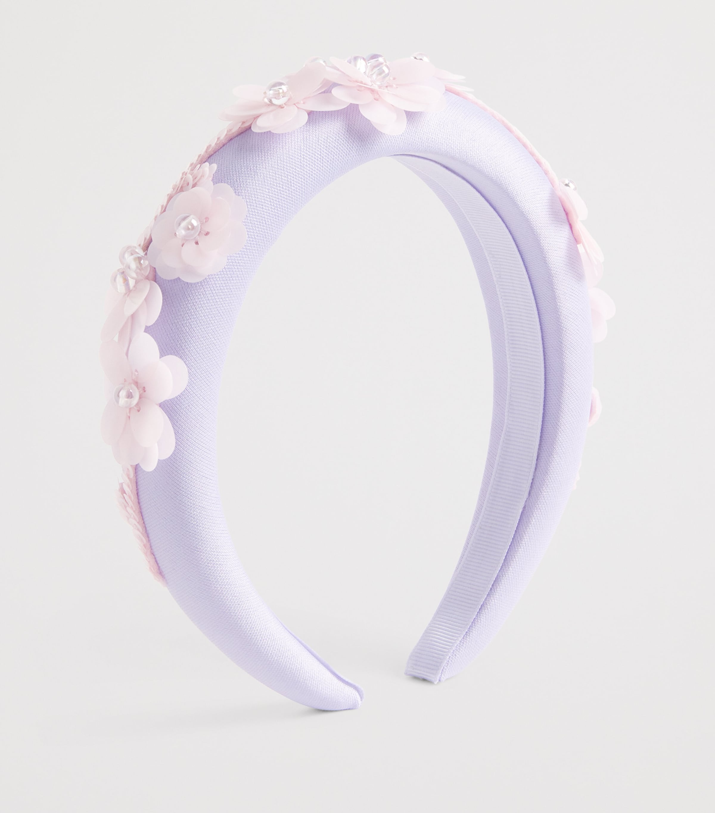 Self-Portrait Kids Embellished Headband Lilac Image 2