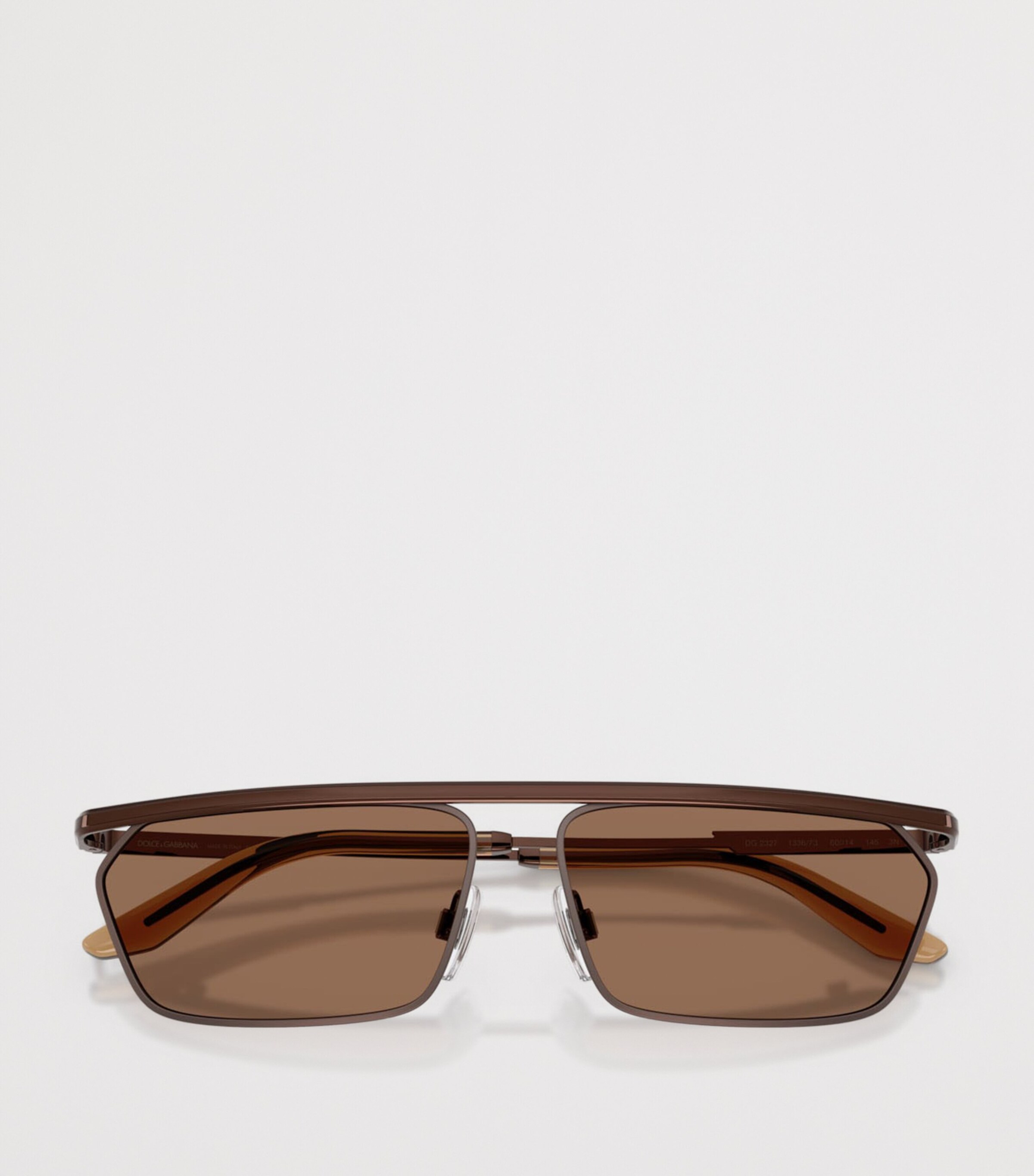 Dolce&Gabbana Metal DG2327 Classic Rectangle Sunglasses Image 5