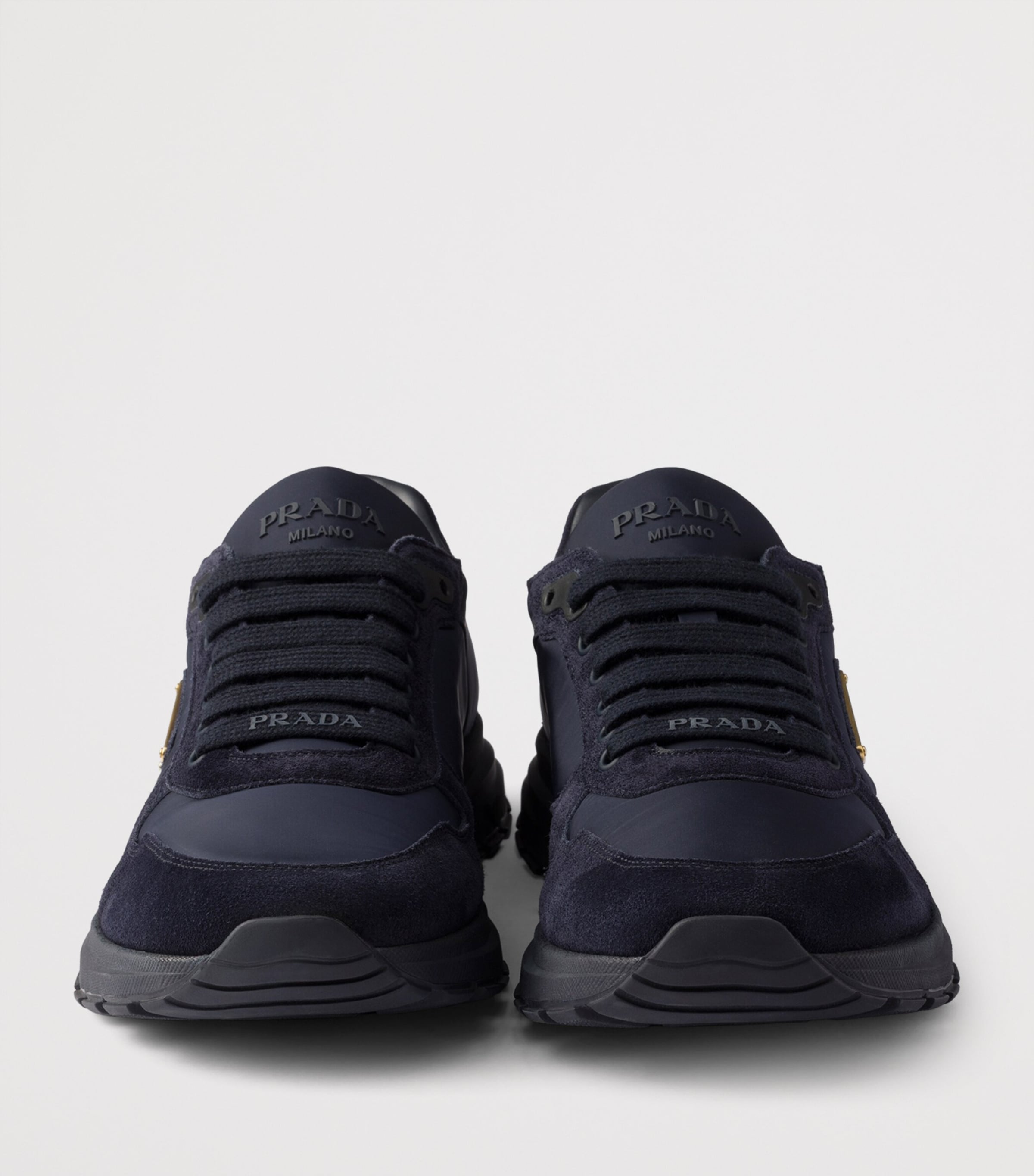 Re-Nylon and Suede Prax 2.0 Sneakers F0008 Image 5