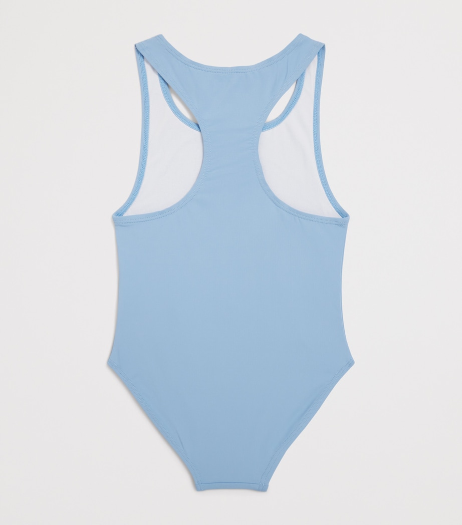 Stella McCartney Kids Star Tasselled Swimsuit (3-14+ Years) Blue Image 2