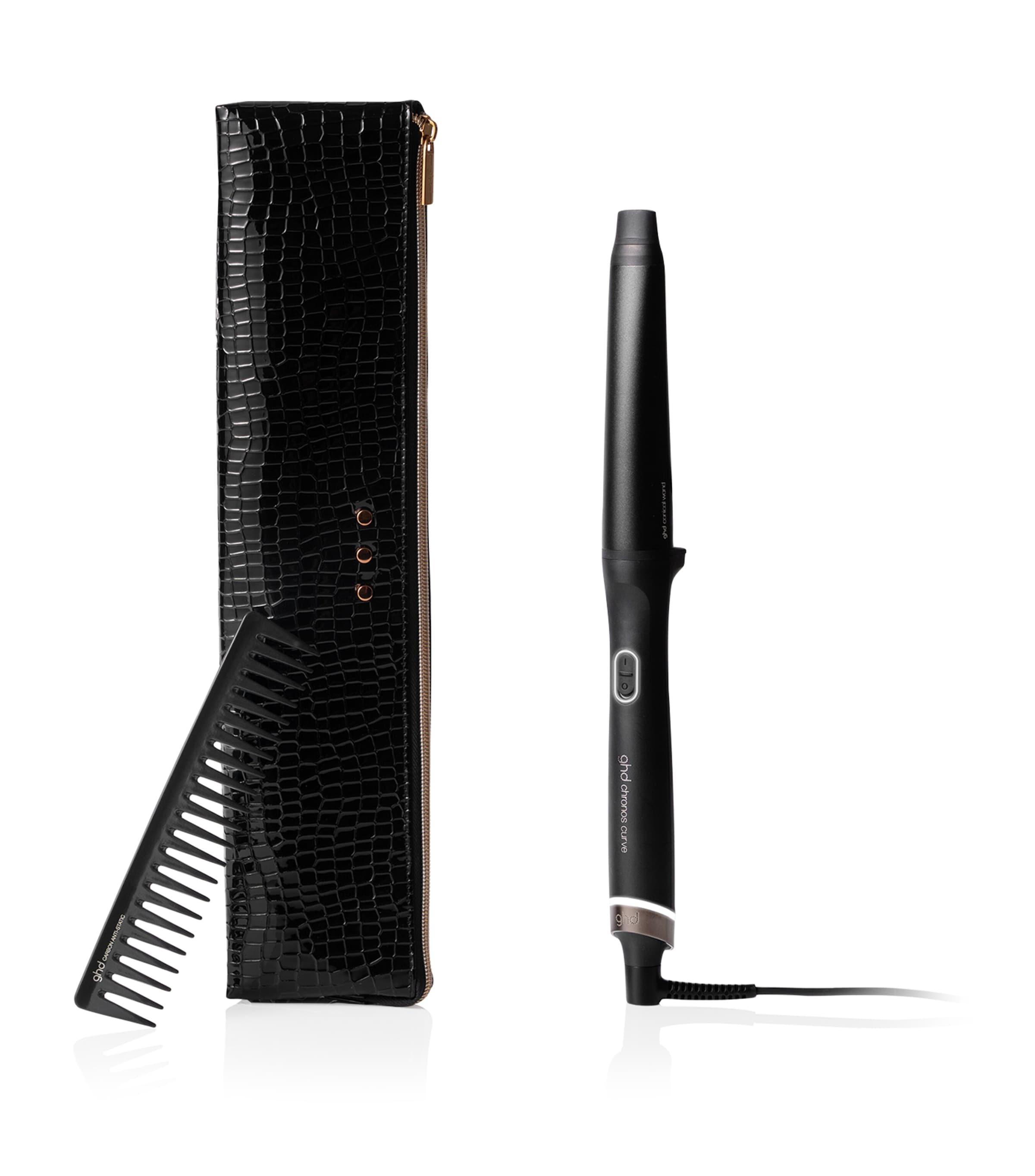 Chronos Curve Conical Curling Wand Gift Set NO COLOUR Image 2