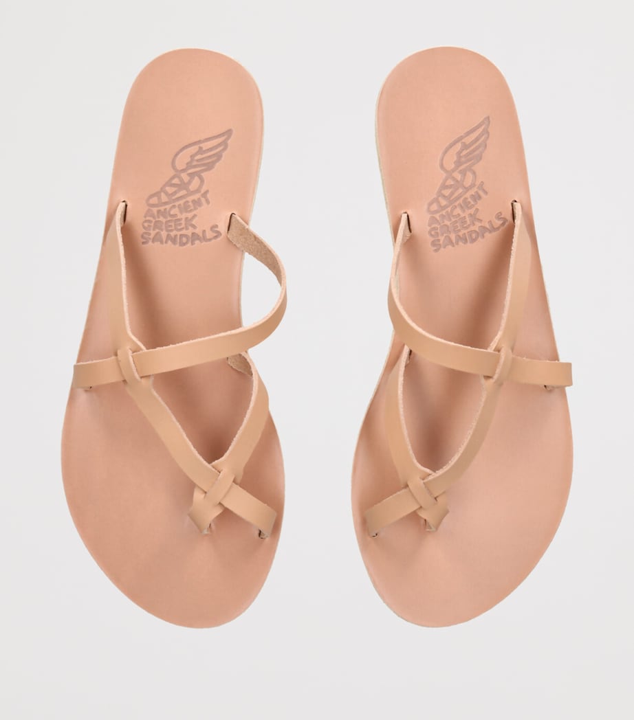 Leather Armos Sandals BEIGE Image 4