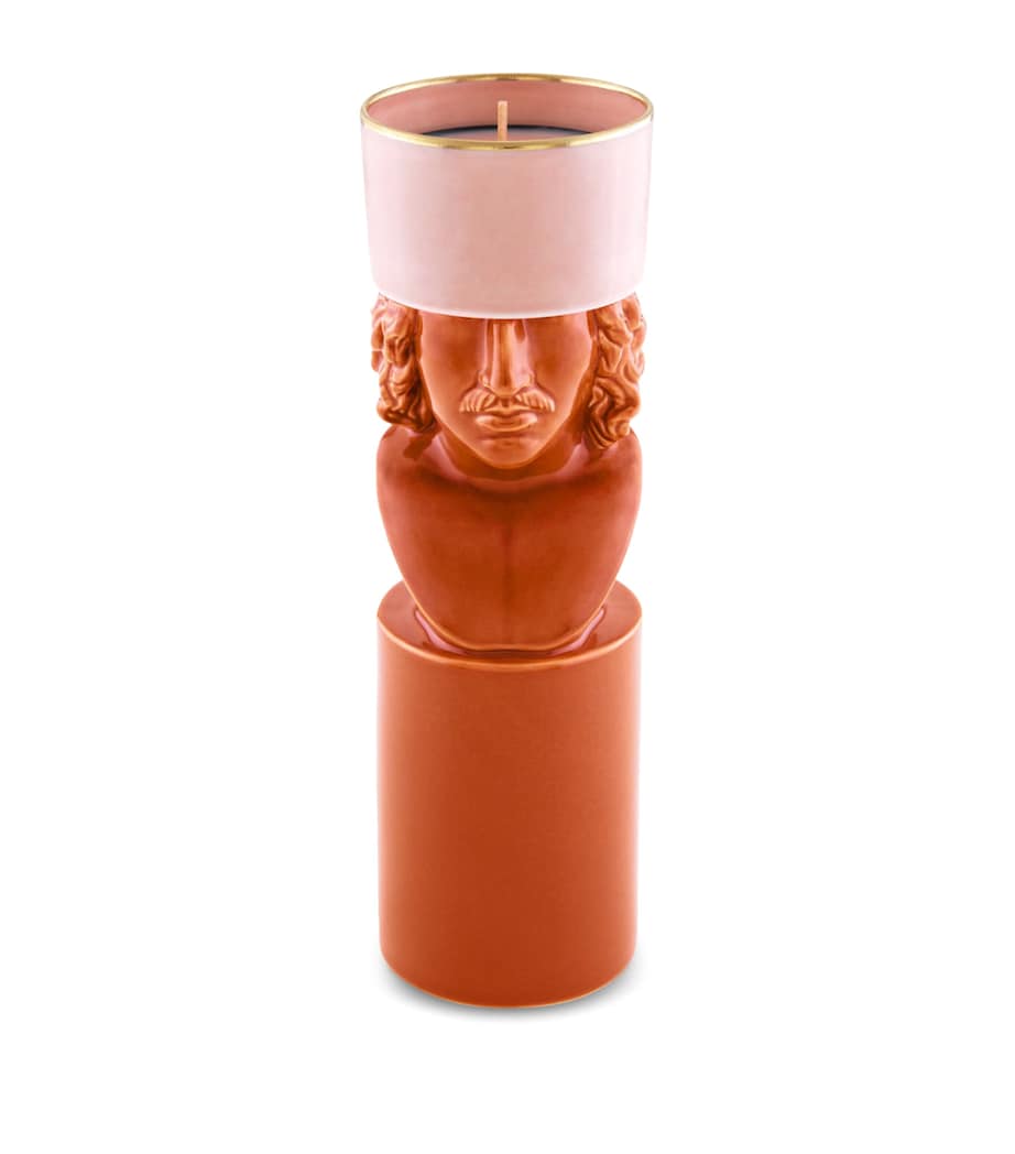GINORI 1735 Porcelain Il Letterato Candle Holder Image 3