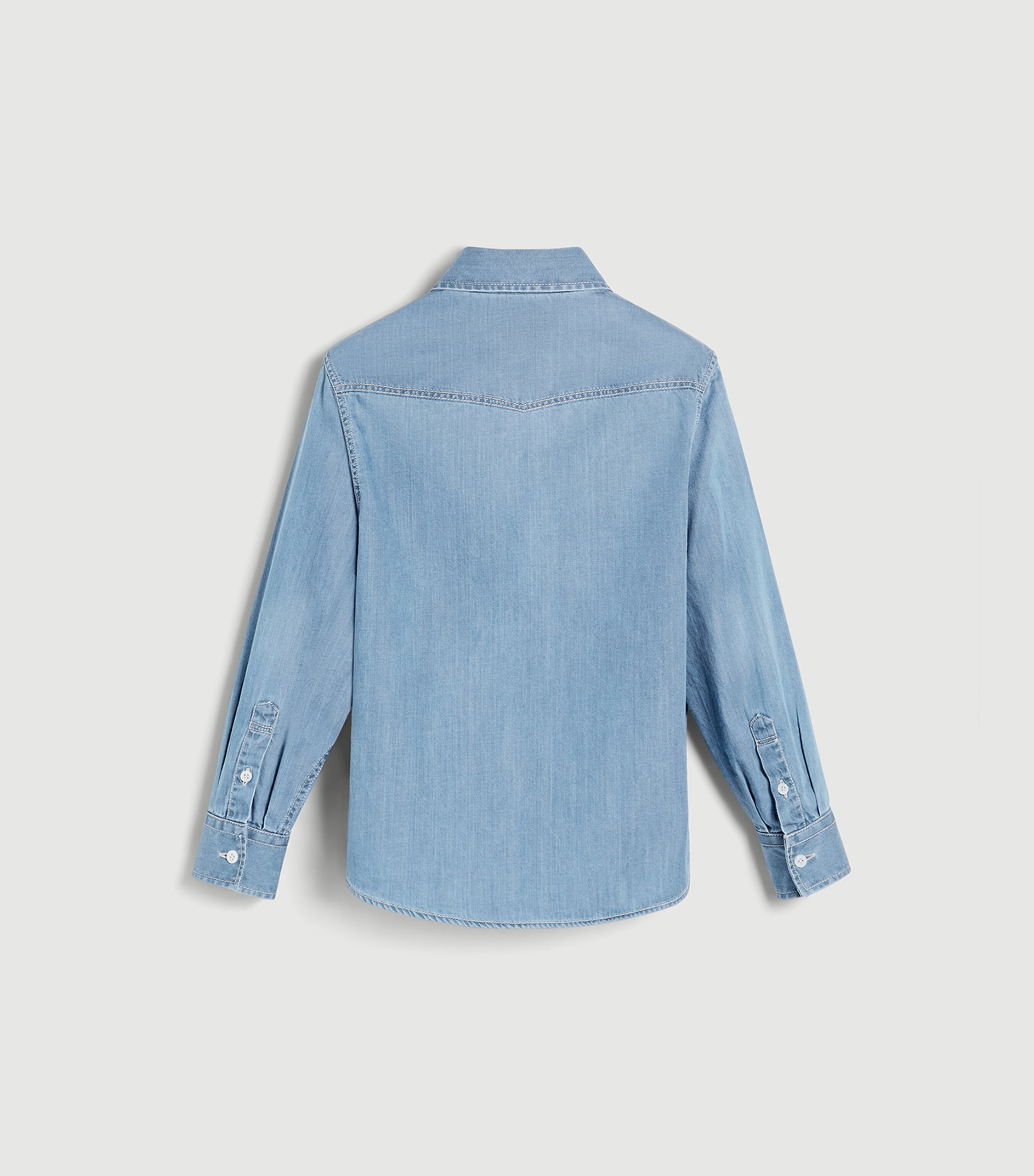Brunello Cucinelli Kids Denim Shirt (6 Years) — foto 2