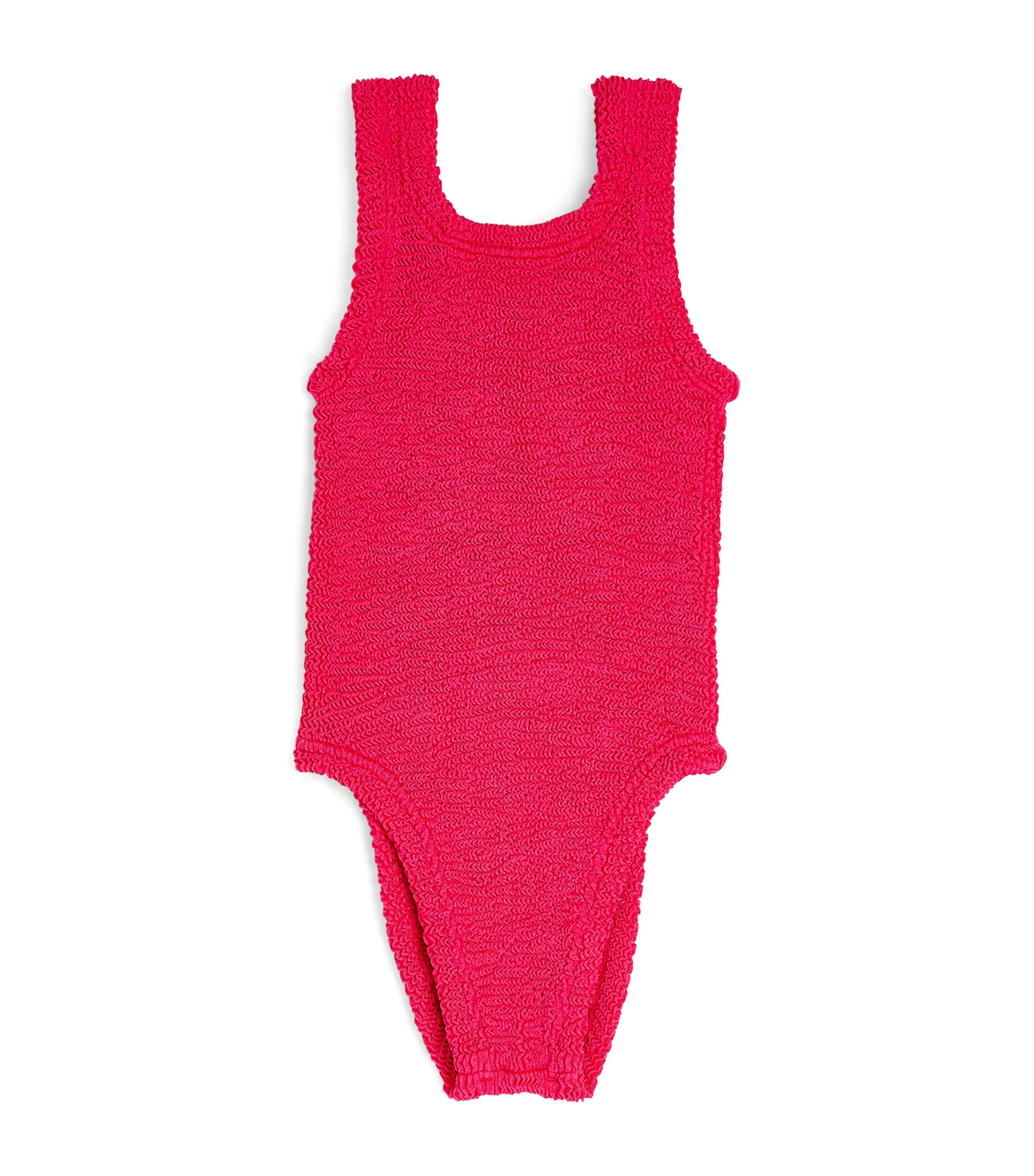 Shop Hunza G Classic Swimsuit In Pink