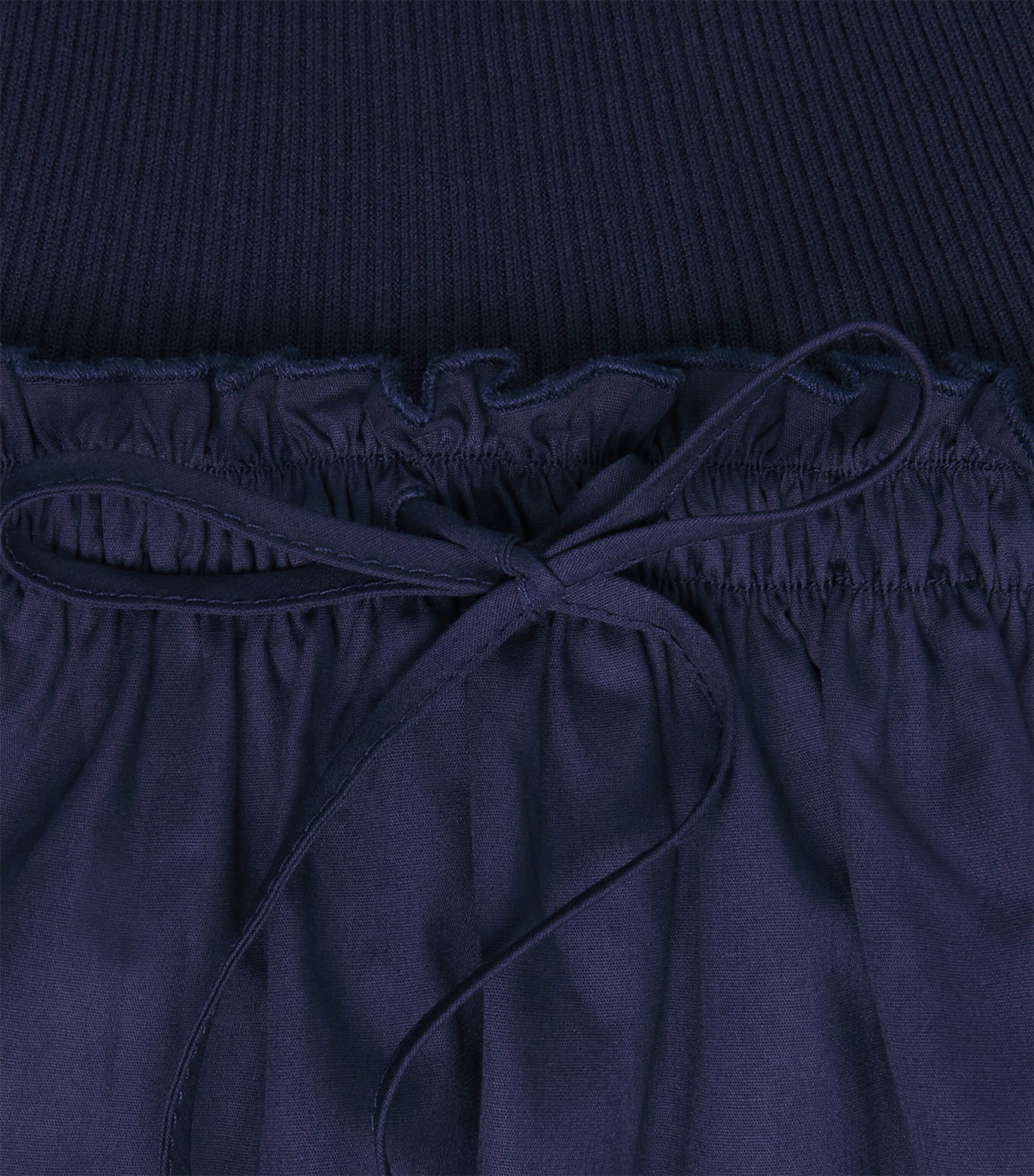Claudie Pierlot Womens Knitted Polo Mini Dress Navy Image 6