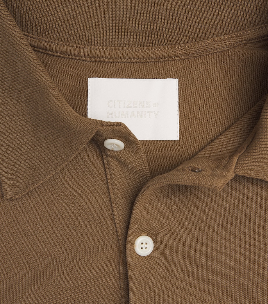 Citizens of Humanity Mens Cotton Polo Shirt Vklp Image 6