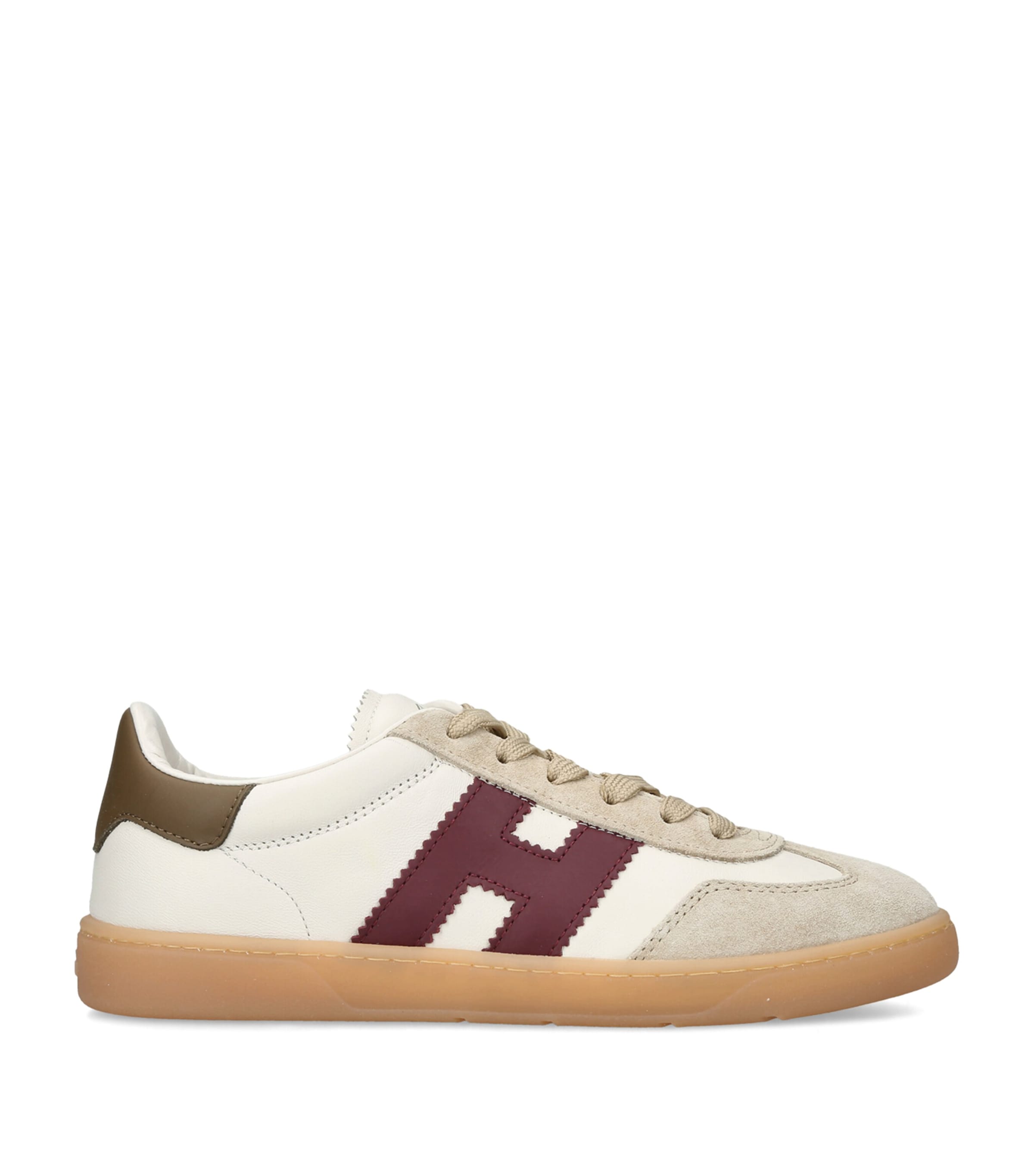 Hogan Leather Cool Sneakers White/red Image 1