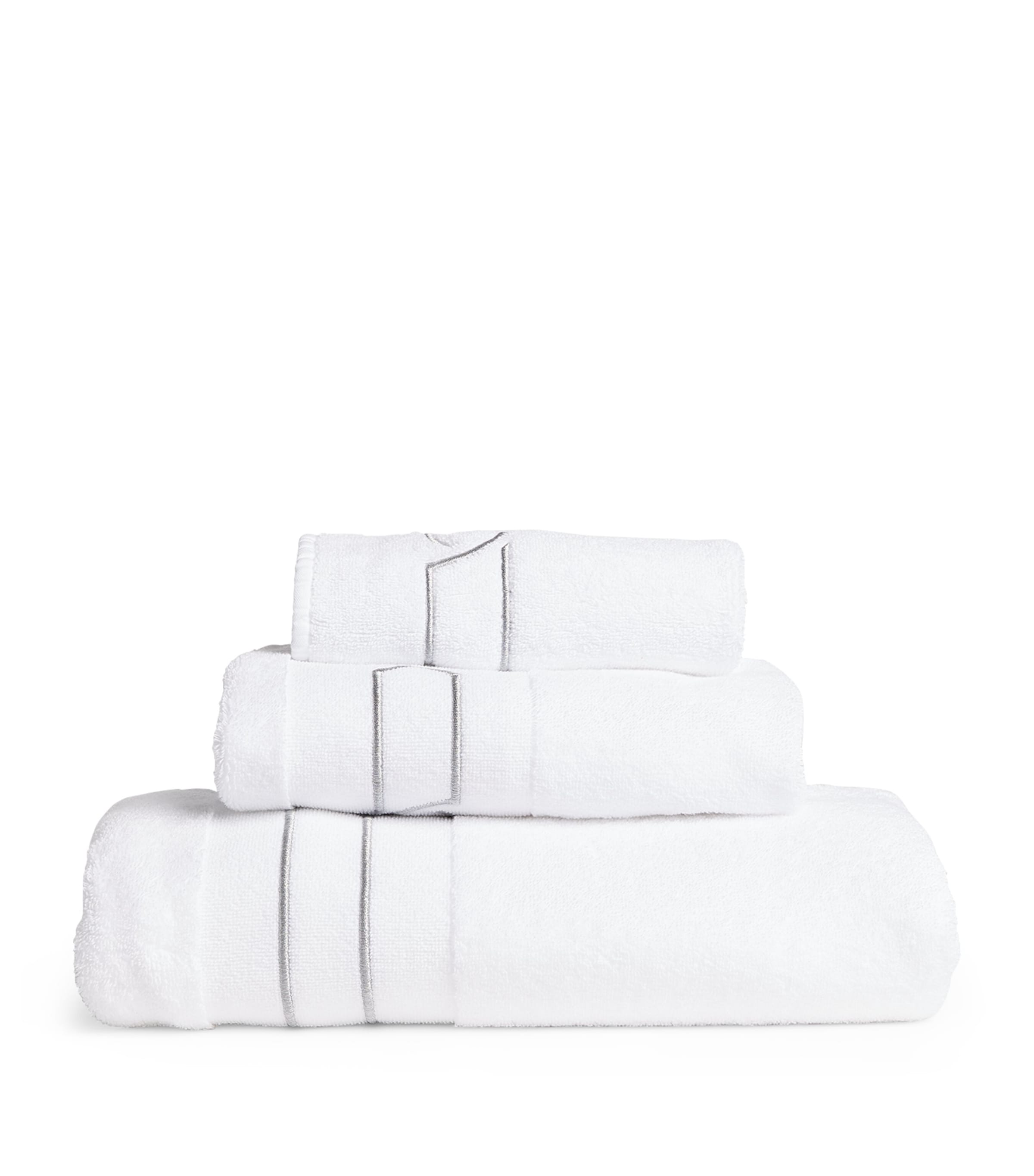 Abyss & Habidecor Cluny Guest Towel In White