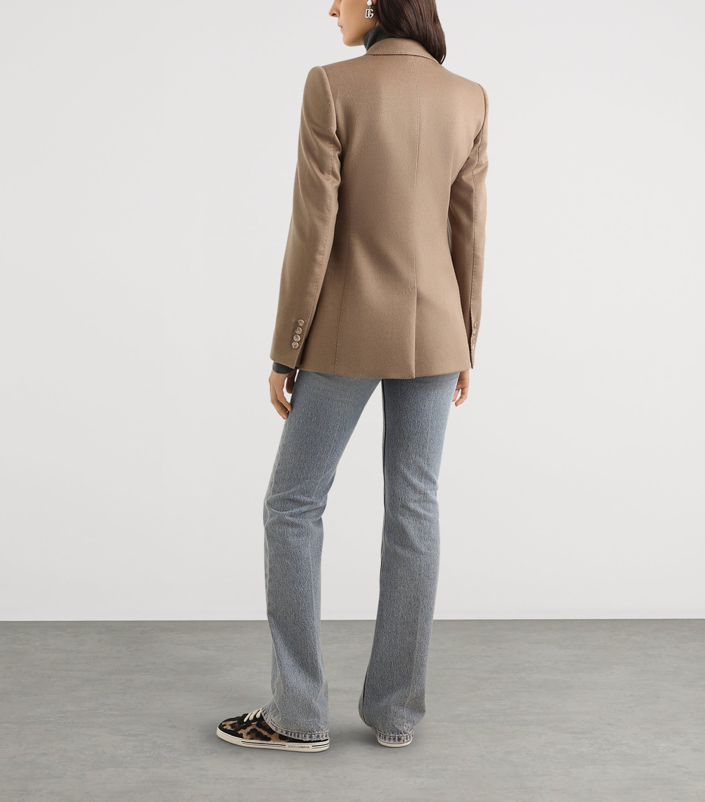 Cashmere Double-Breasted Blazer M3830-TOBA Image 4