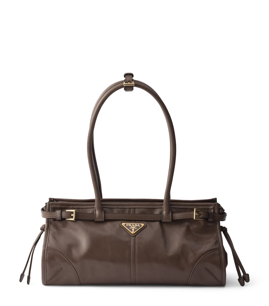 Prada Medium Leather Bonnie Shoulder Bag Image 1