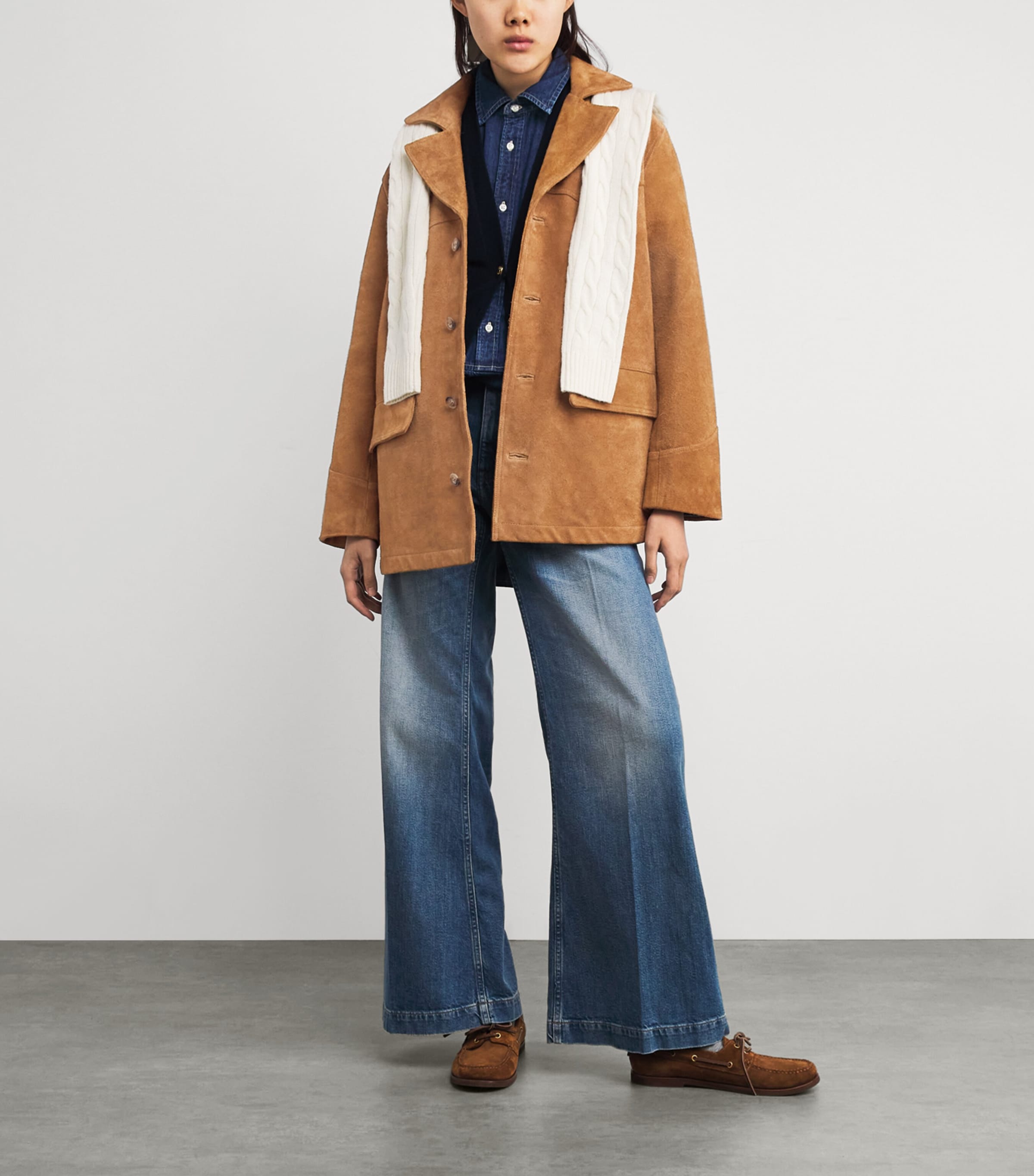 Suede Western Jacket MAPLE Image 2