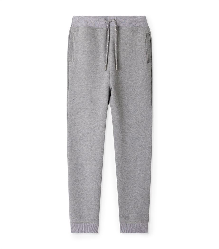 Cotton Drawstring Sweatpants (10-14 Years) GRIS CHINE MOYEN Image 1