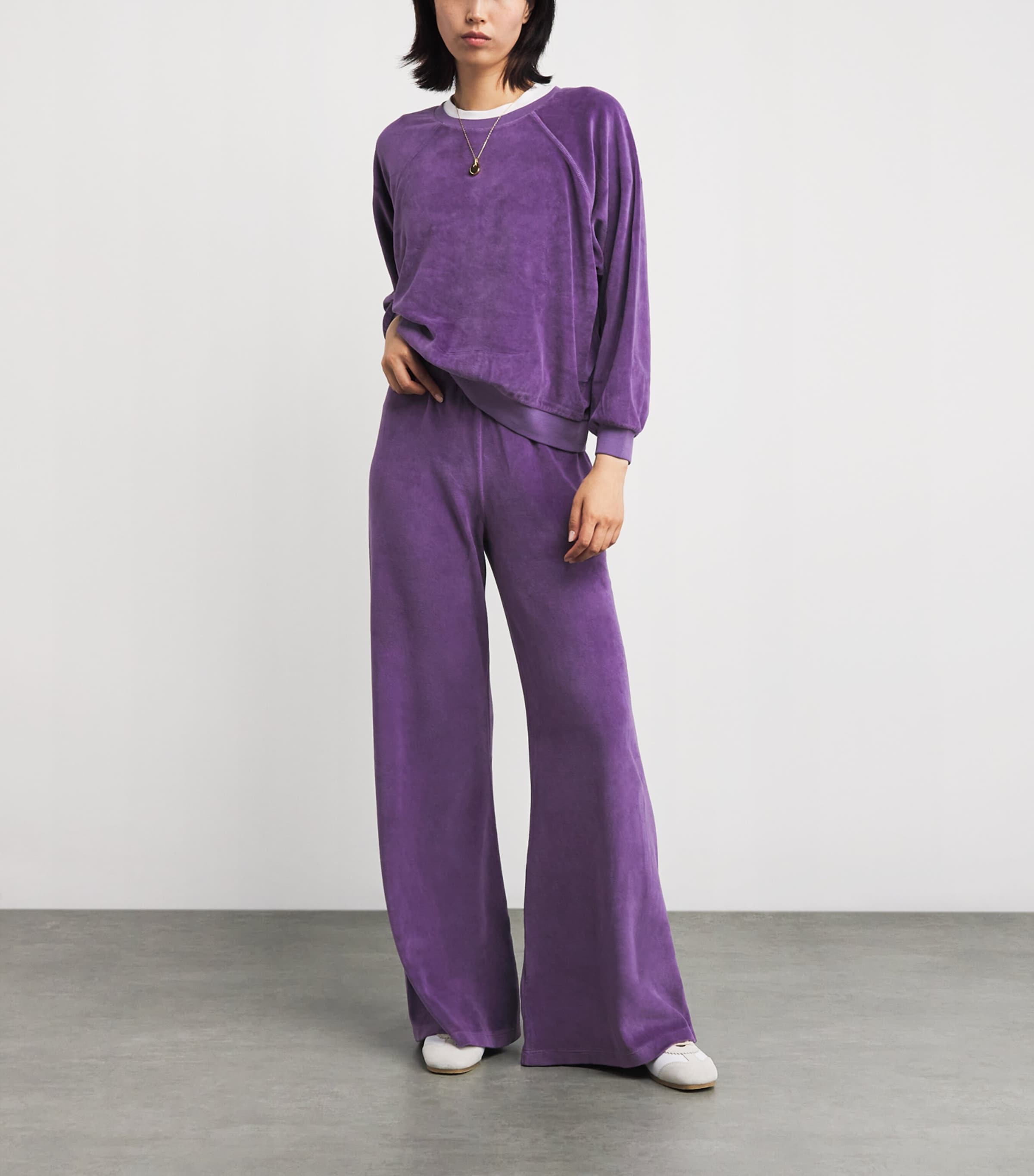 Cotton-Blend Samos Sweatshirt FIG Image 2