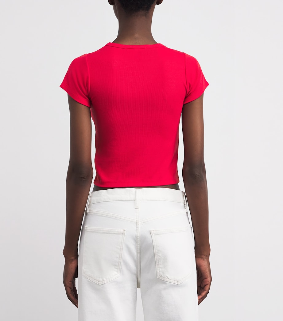 Ribbed Baby T-Shirt ROU ROUGE Image 4