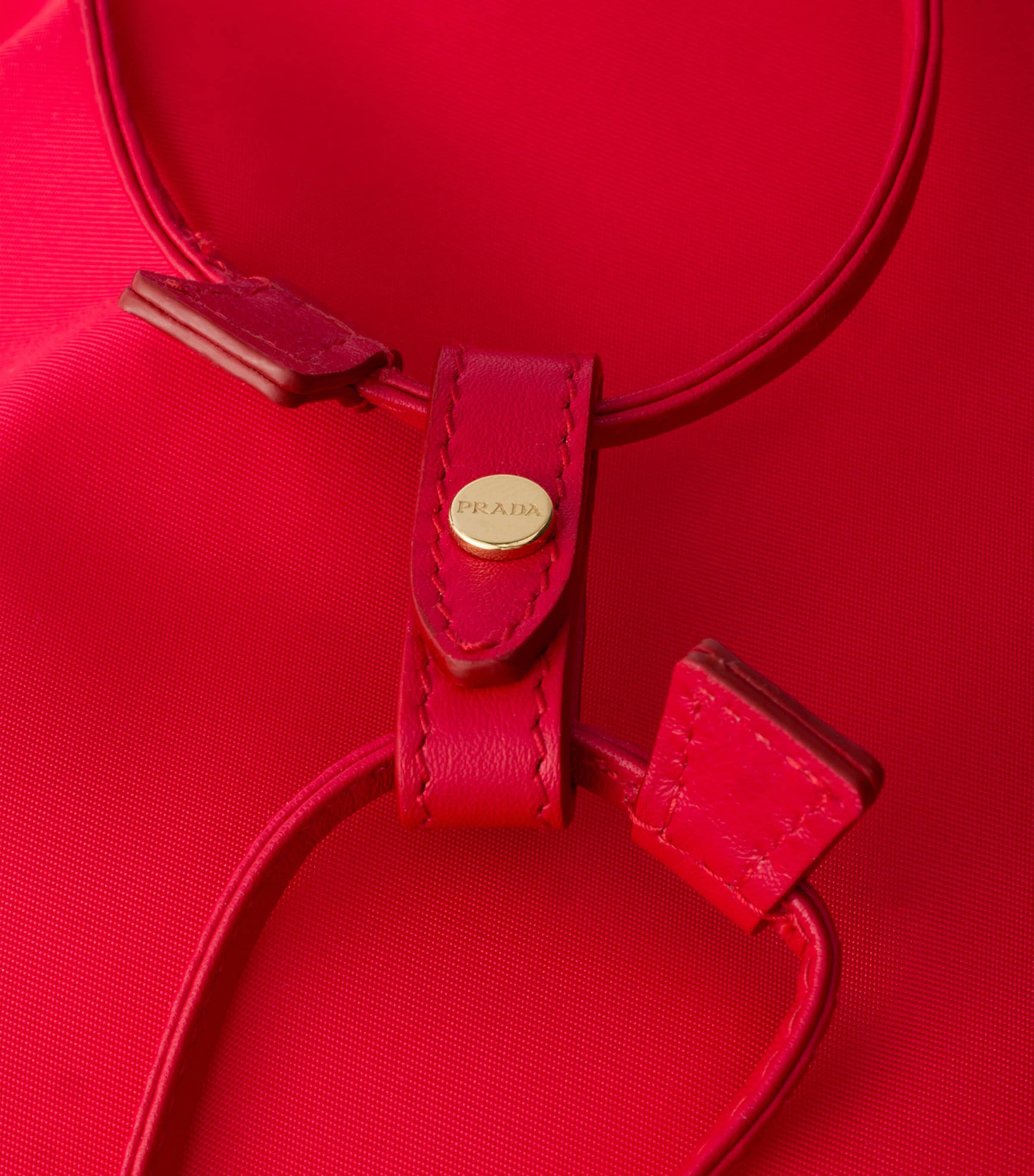 Prada Re-Nylon Wish Pouch Red Image 5