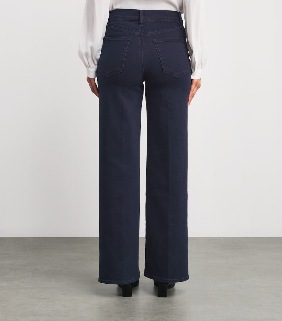 Le Slim Palazzo Wide-Leg Jeans CENTURY Image 4