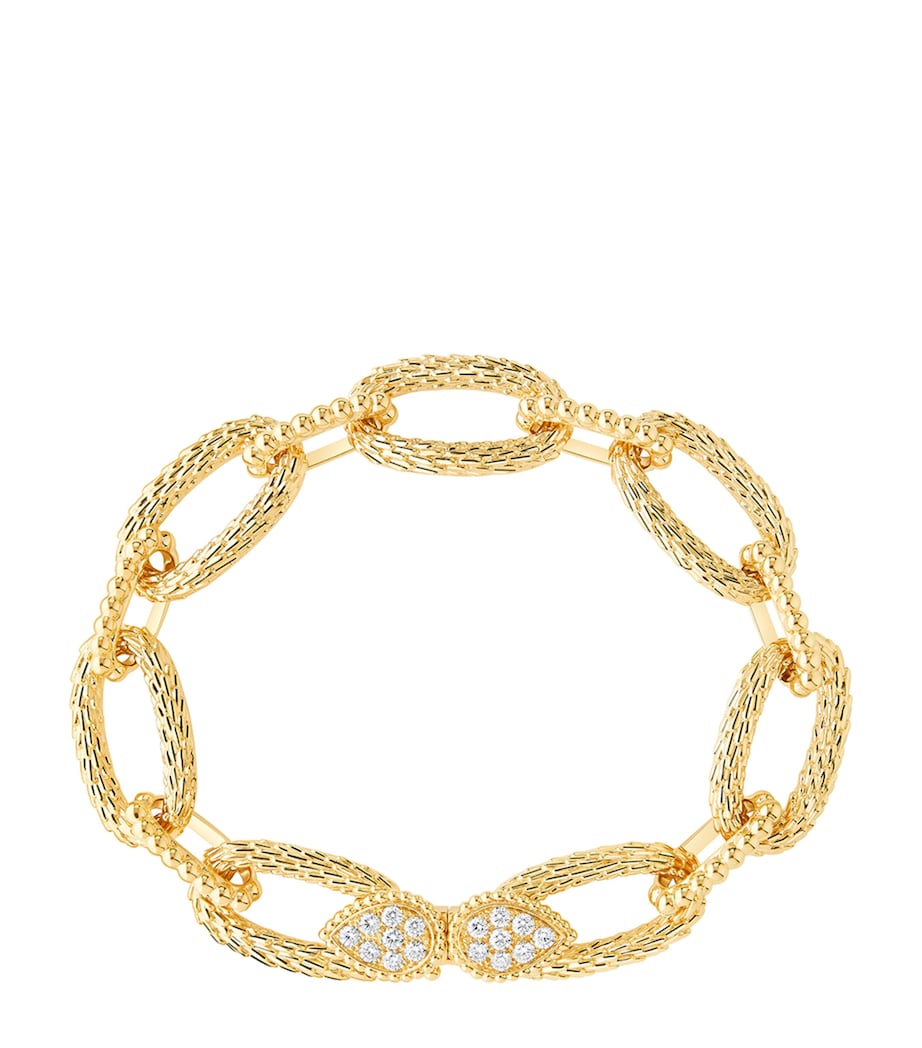 Yellow Gold and Diamond Serpent Bohème Vintage Bracelet YELLOW GOLD Image 1