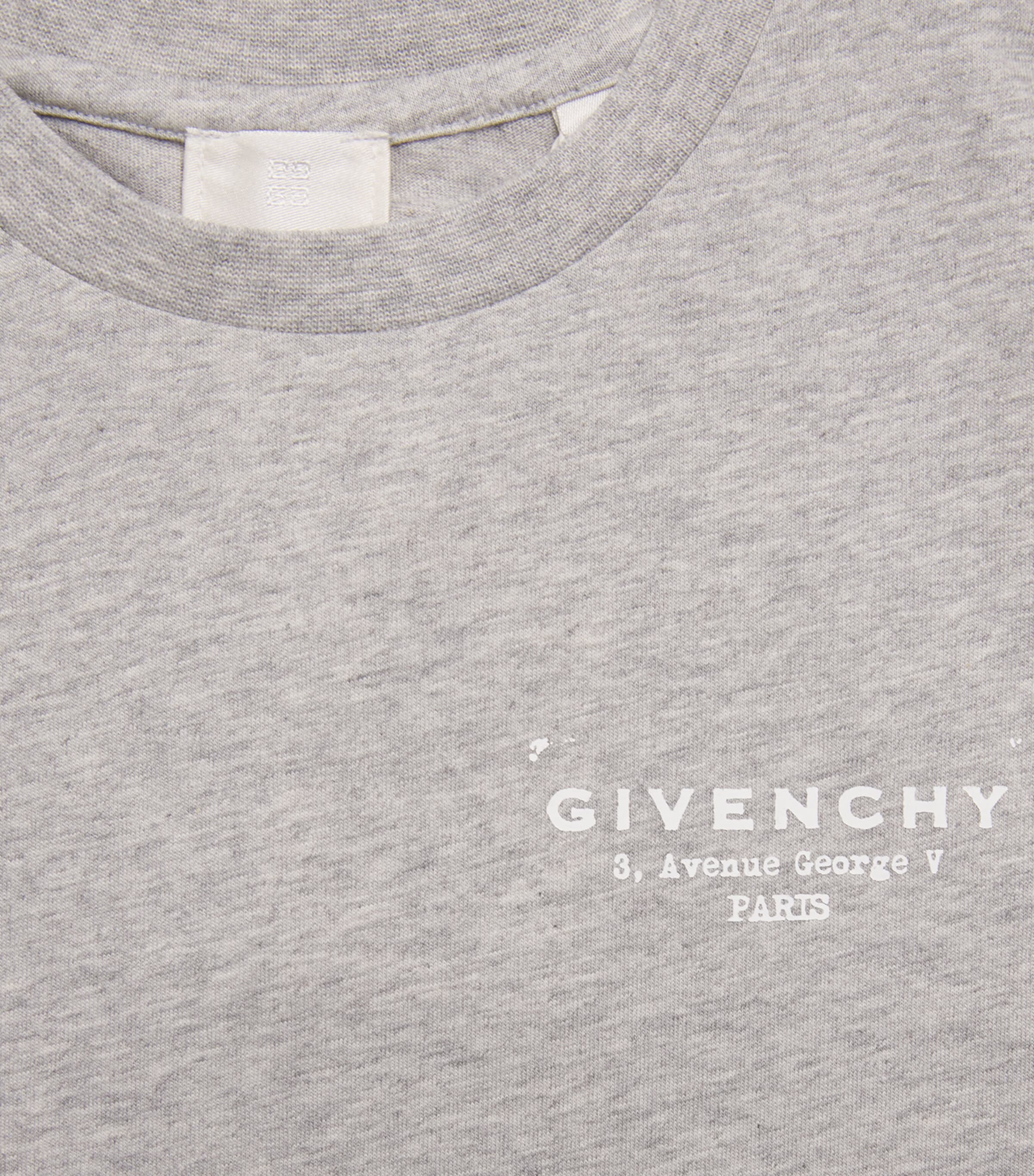 Cotton Logo T-Shirt (4-12 Years) H31075/A01GREY MARL Image 3