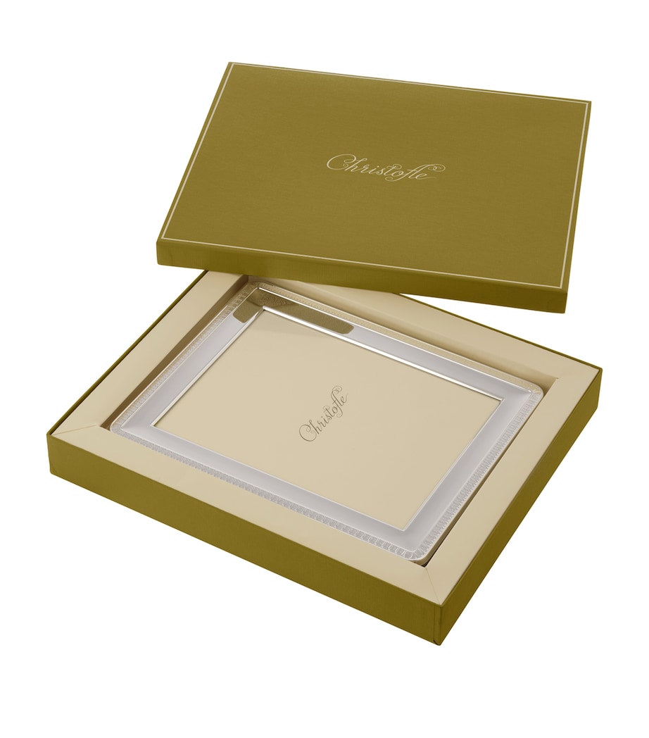 Christofle Silver-Plated Malmaison Frame (9”x 7”) Silver Image 6