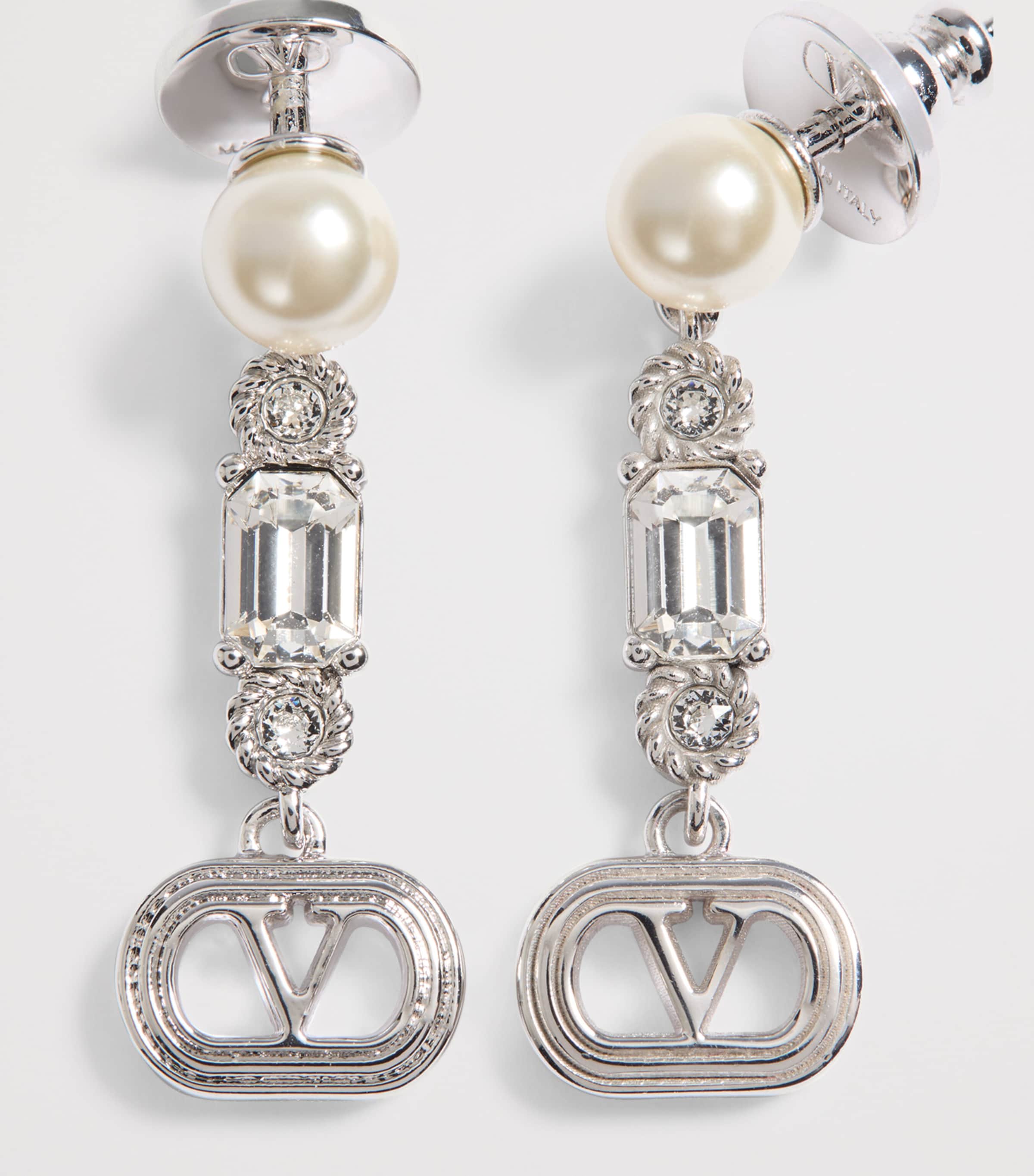 Embellished Ovalette Earrings DFF Image 4