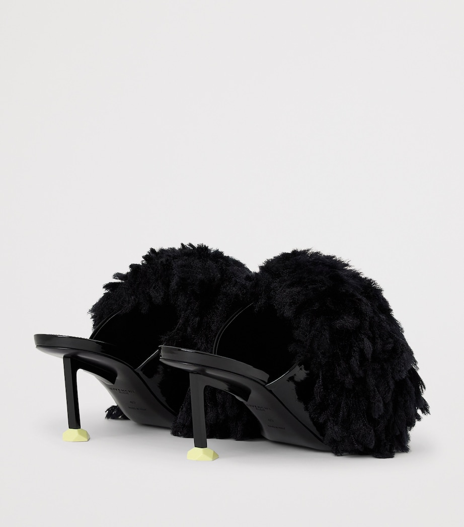 Givenchy Leather Pompom Heeled Mules 65 Image 6