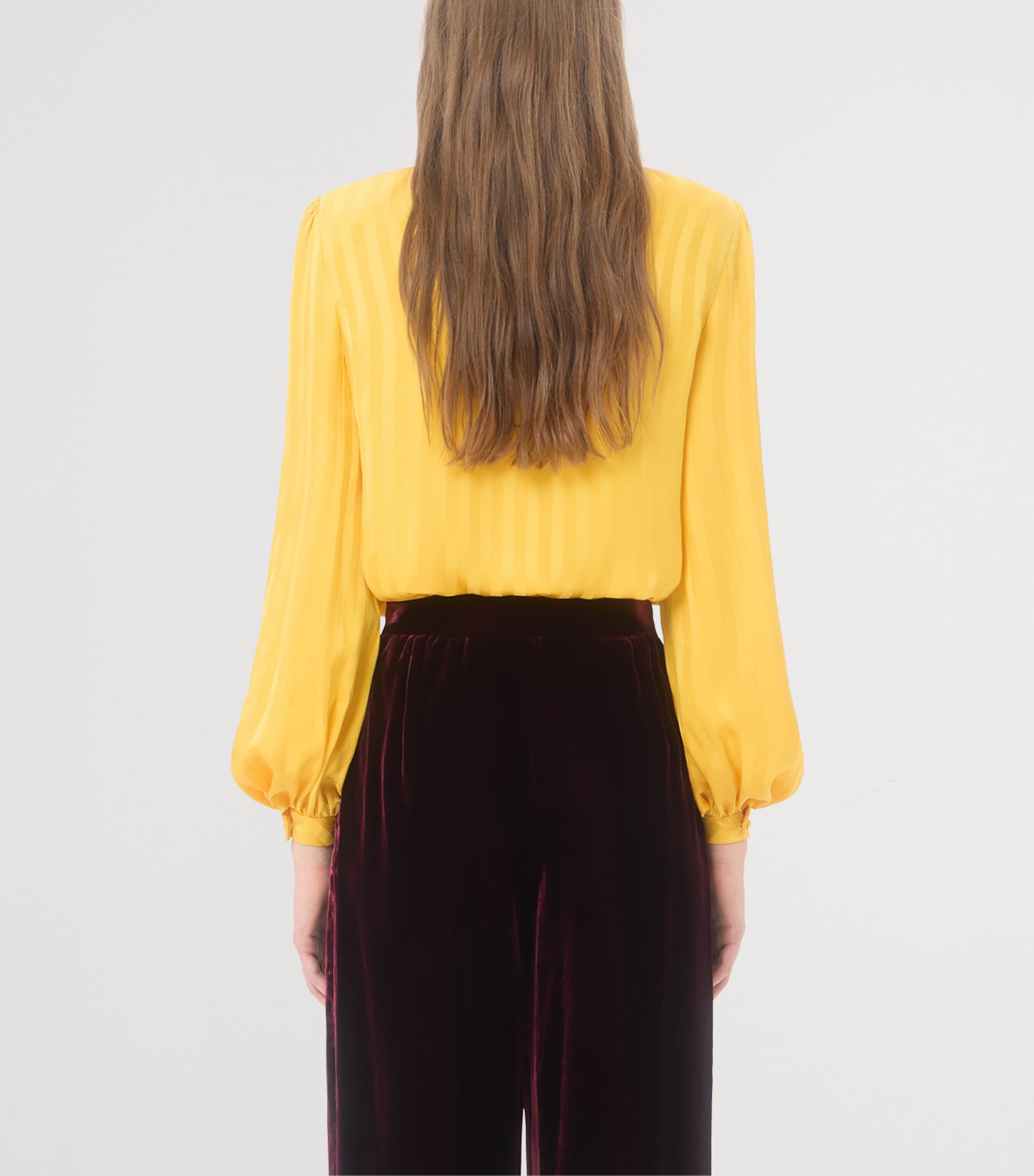 Valentino Womens Silk Blouse Qny Image 5