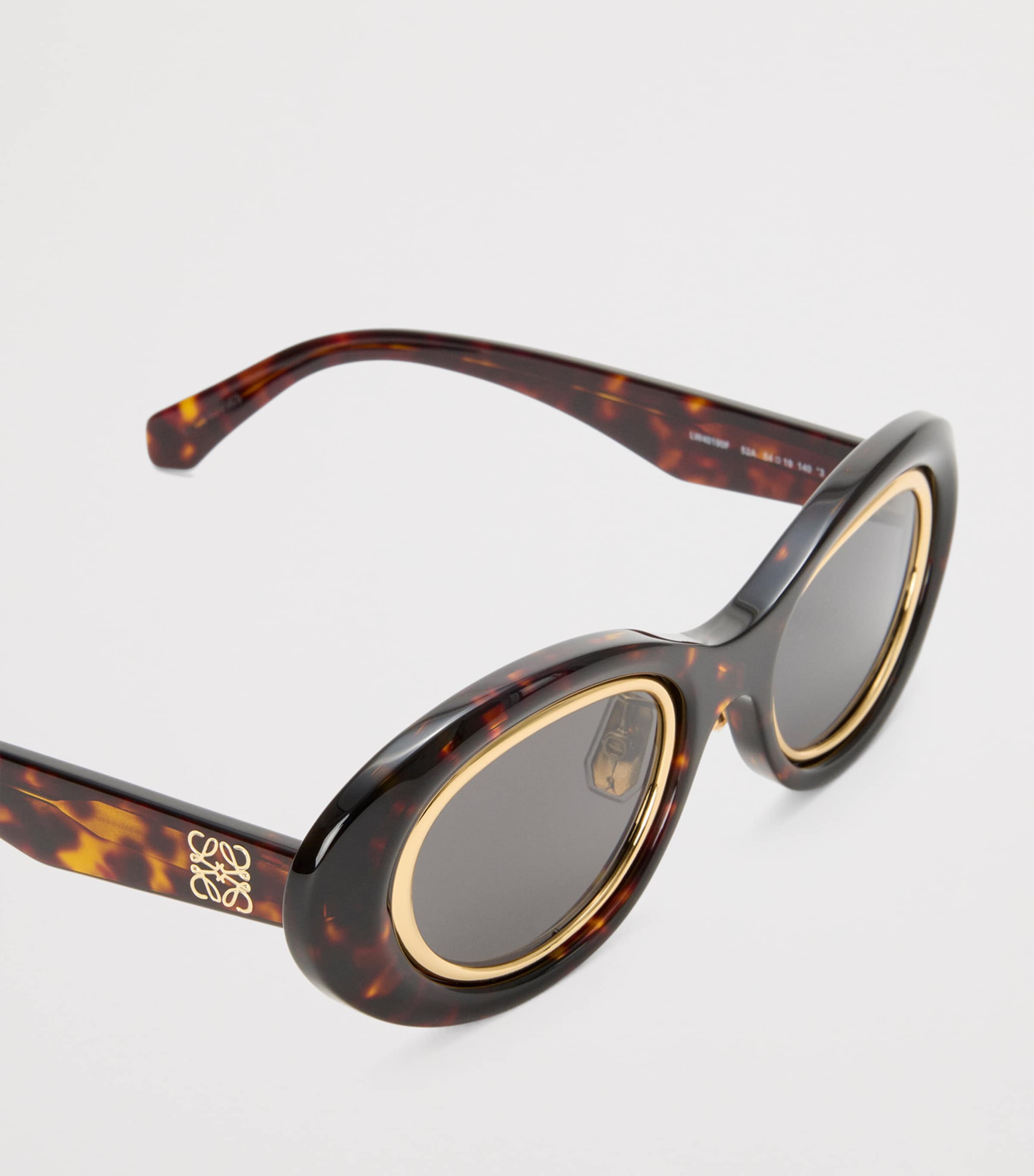 Mini Anagram Oval Sunglasses HAVANA Image 4