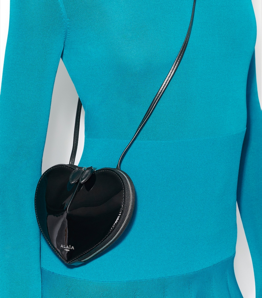 Mini Patent Leather Le Coeur Shoulder Bag OR Image 2