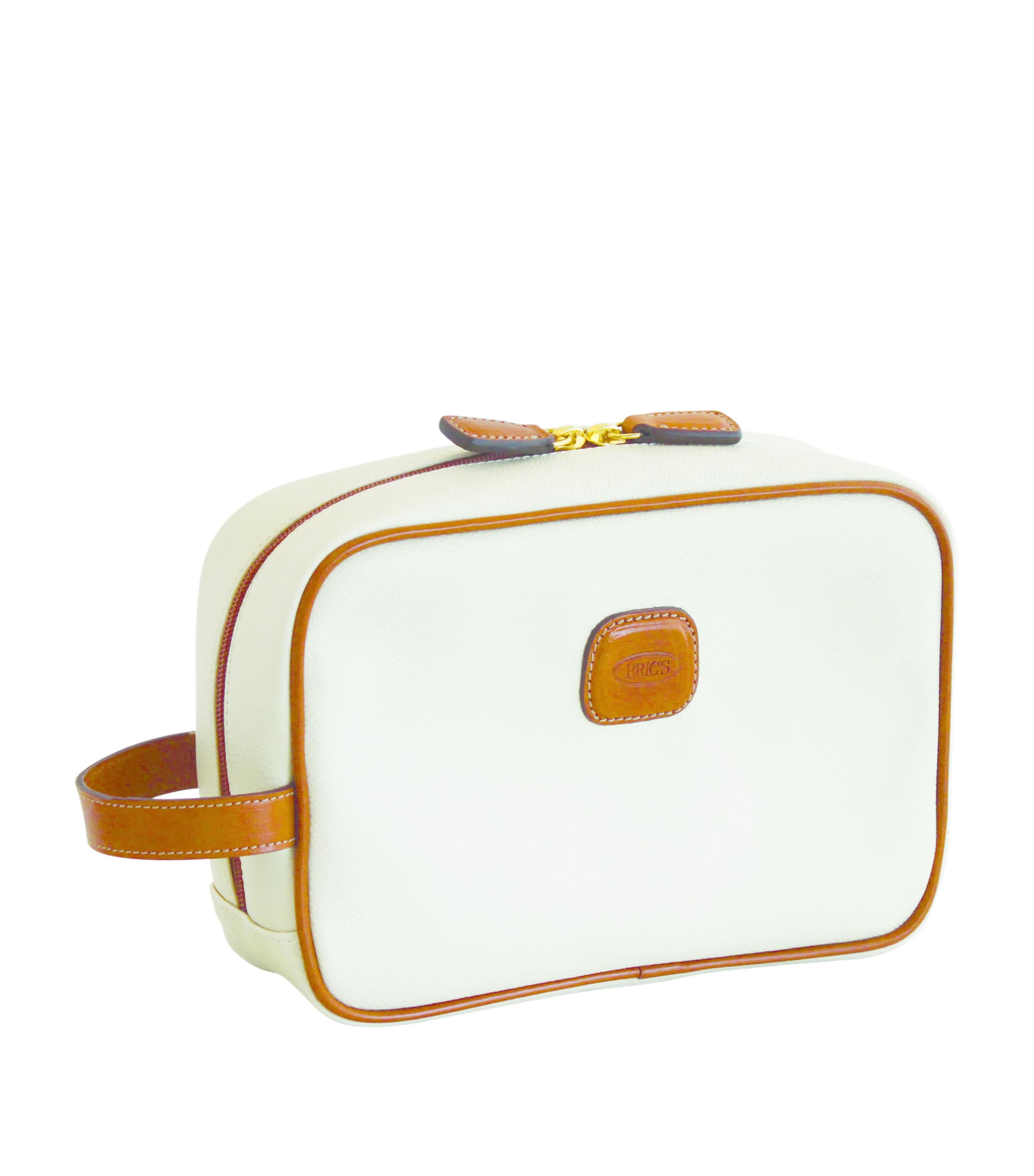 Firenze Traditional Wash Bag WHITE Image 2