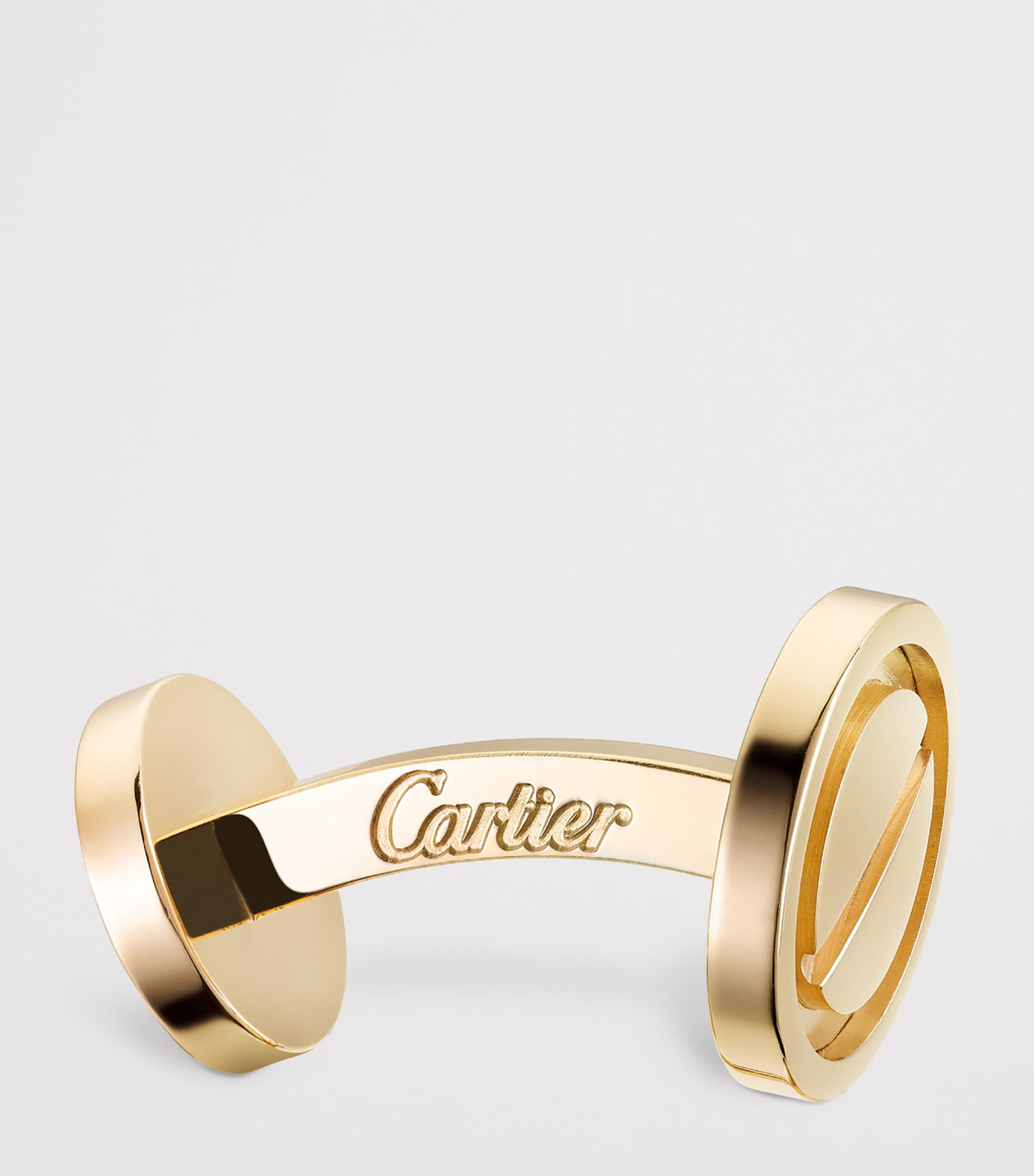 Yellow Gold LOVE Cufflinks YELLOW GOLD Image 4