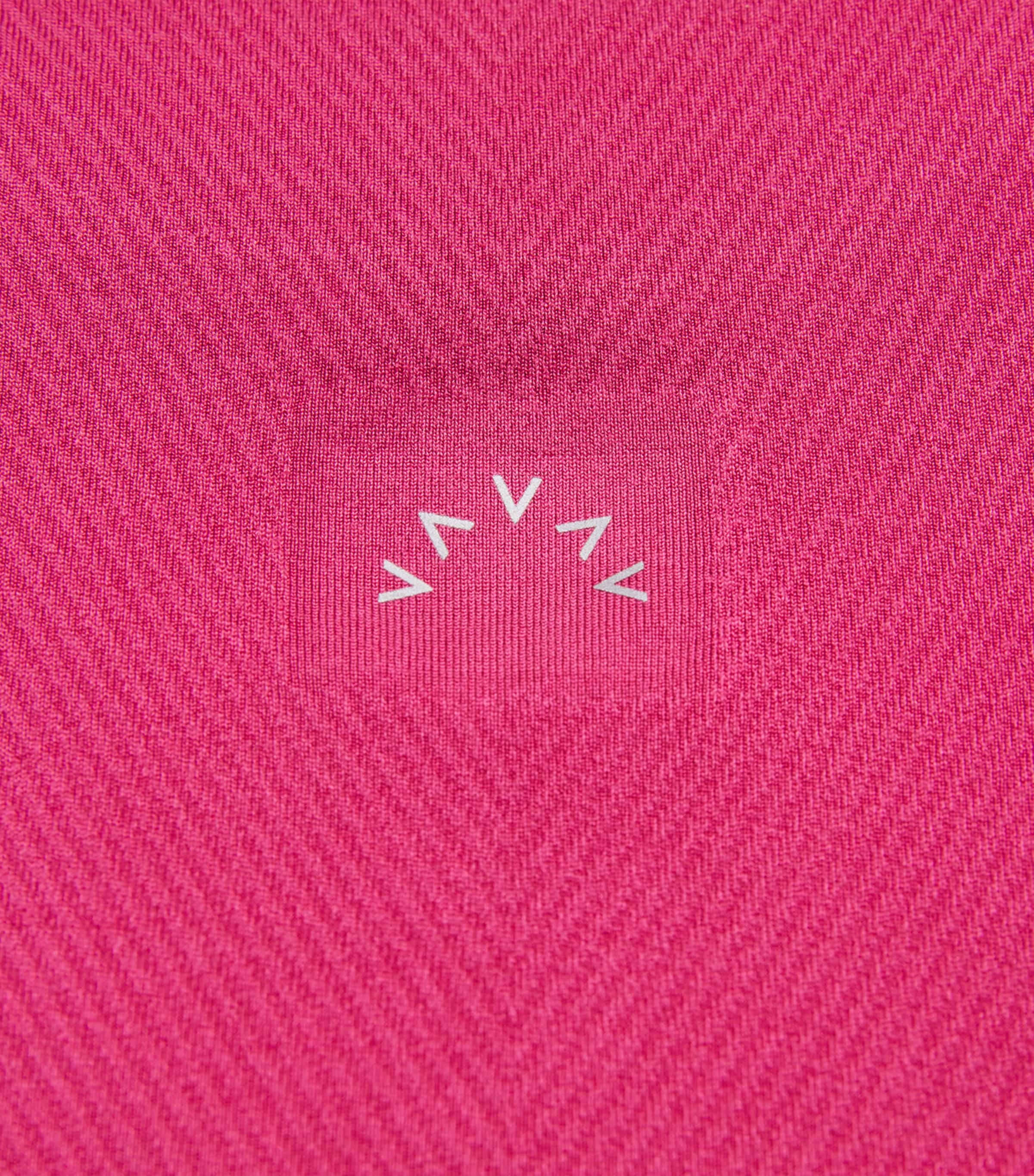 Varley Womens Casper Seamless T-Shirt Rich Raspberry Image 6