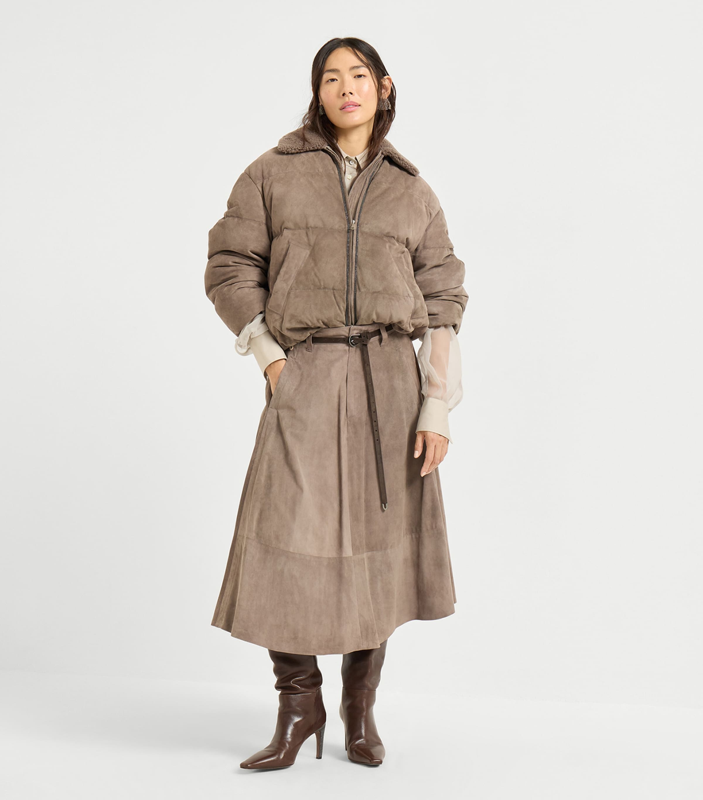 Silk Sequin Shirt C4274 Image 3