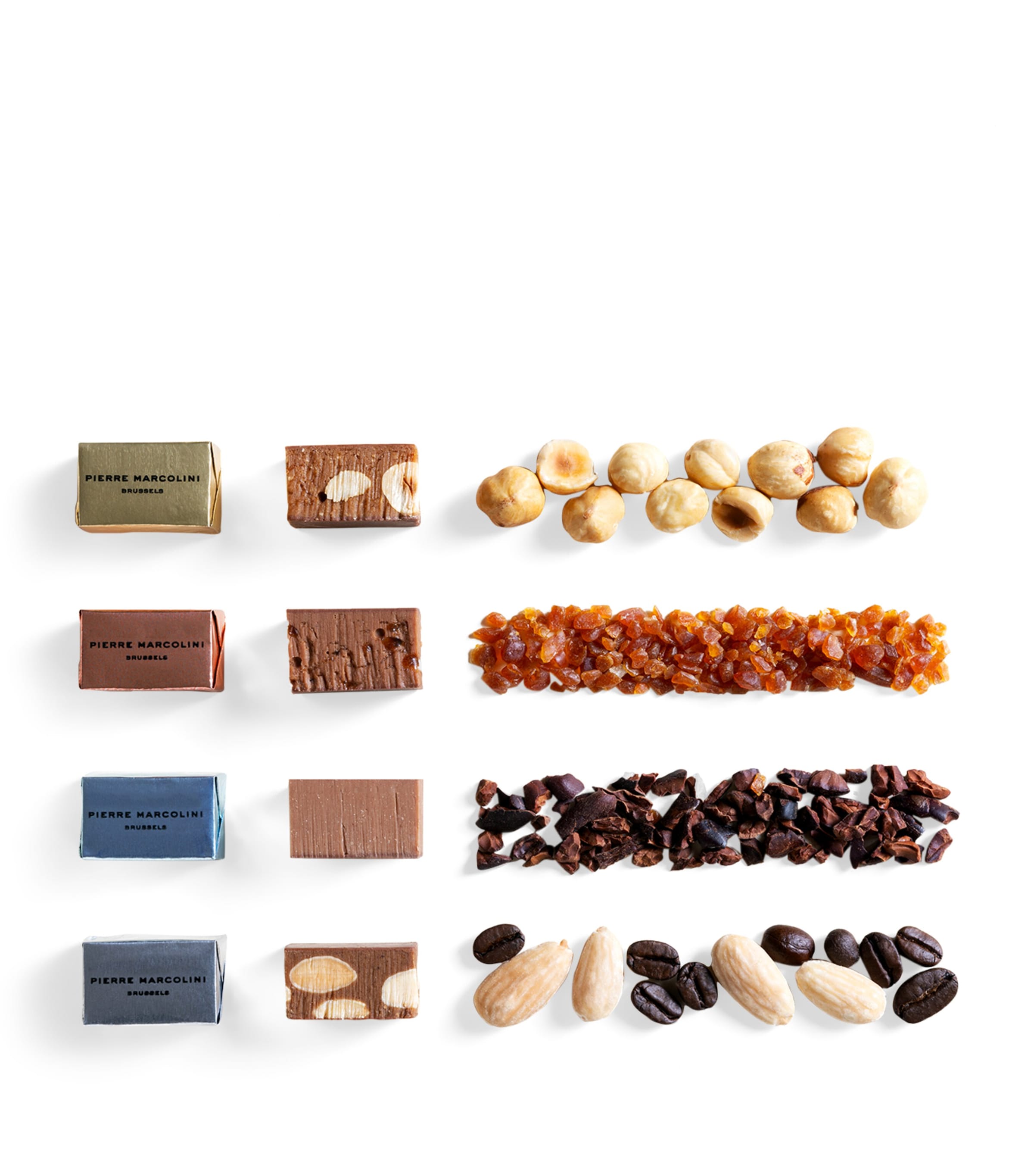 Pierre Marcolini Petits Bonheurs 32-Piece Selection Box (260g) Black Image 2