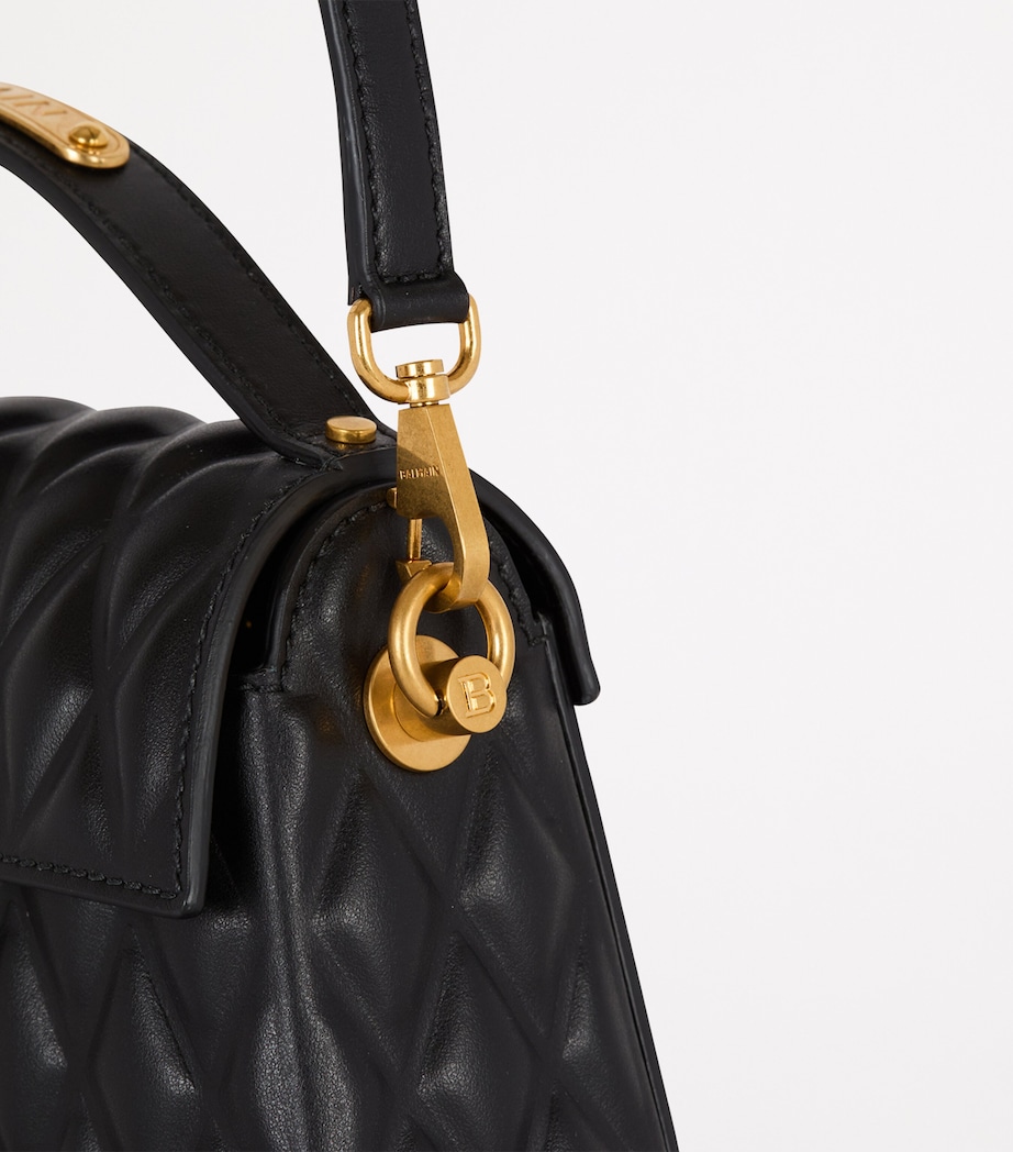 Leather B-Buzz Dynasty Shoulder Bag 0PA NOIR Image 7