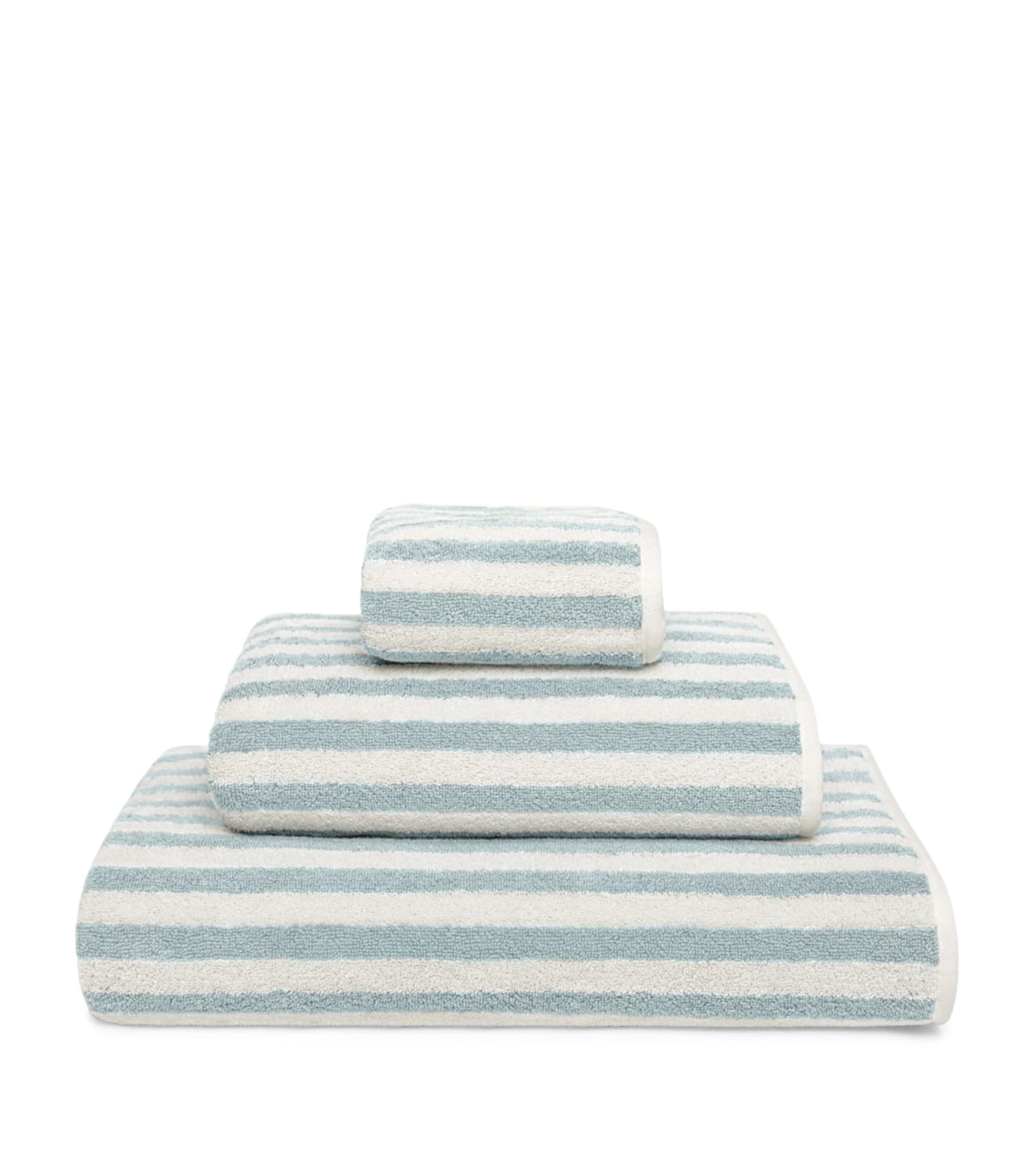 GRACCIOZA Cotton Douro Washcloth (30cm x 30cm) Seamist Image 1