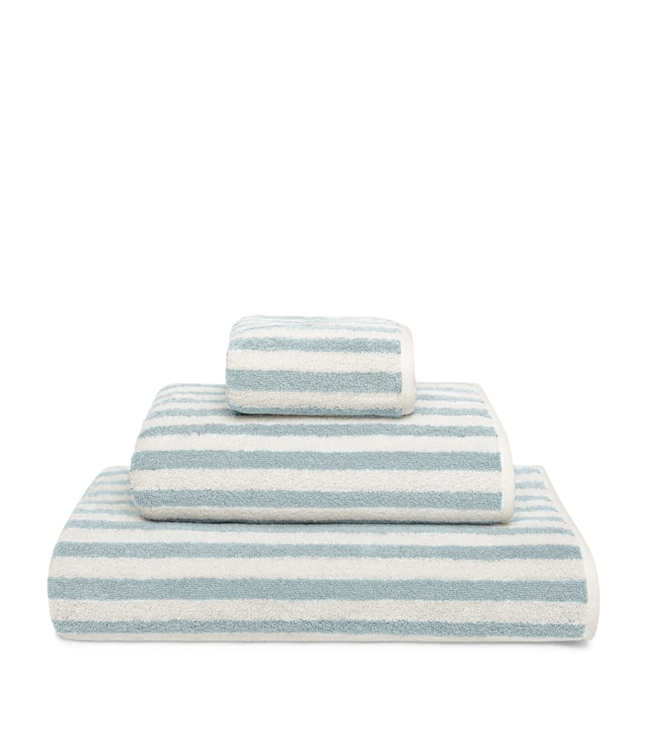 GRACCIOZA Cotton Douro Washcloth (30cm x 30cm) Seamist Image 1