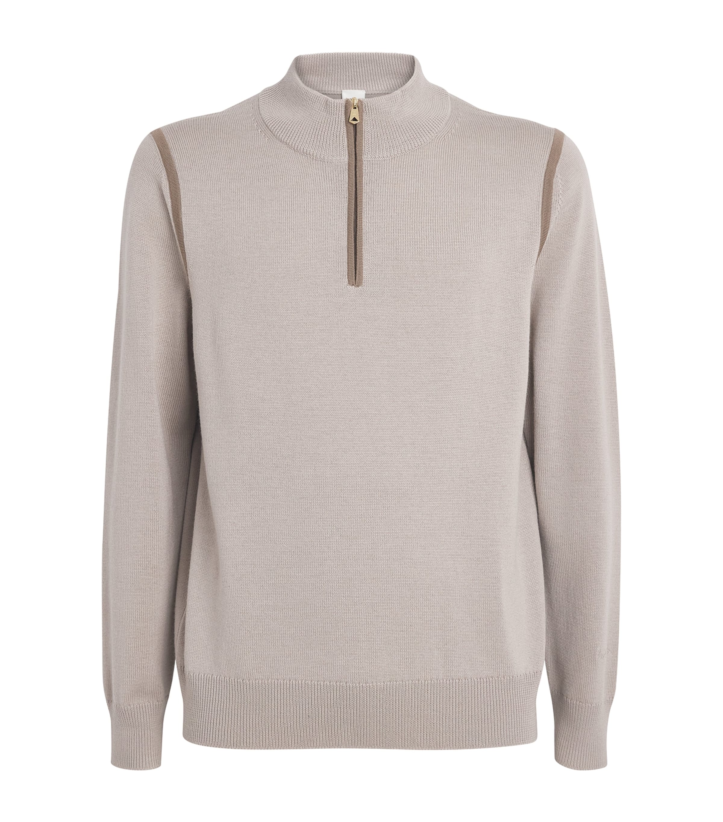 PAUL SMITH MERINO HALF-ZIP SWEATER