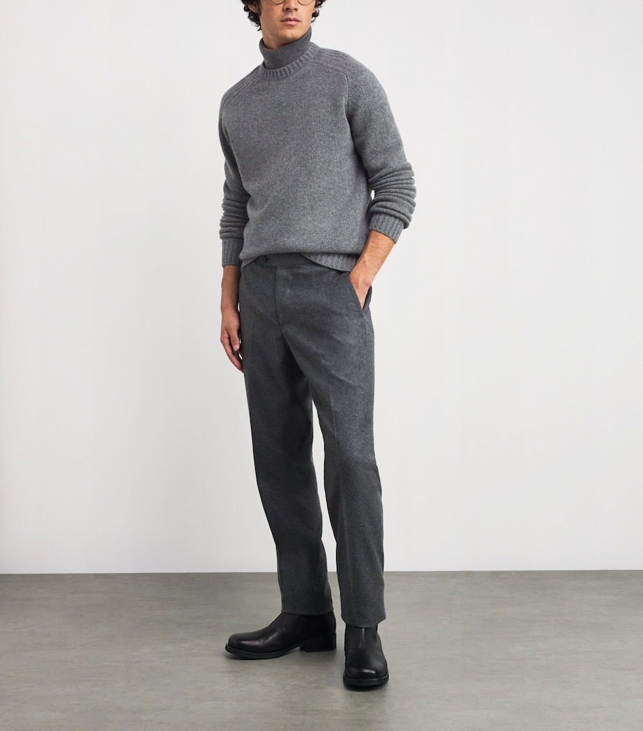 Wool Sweater 9460 GREY Image 2