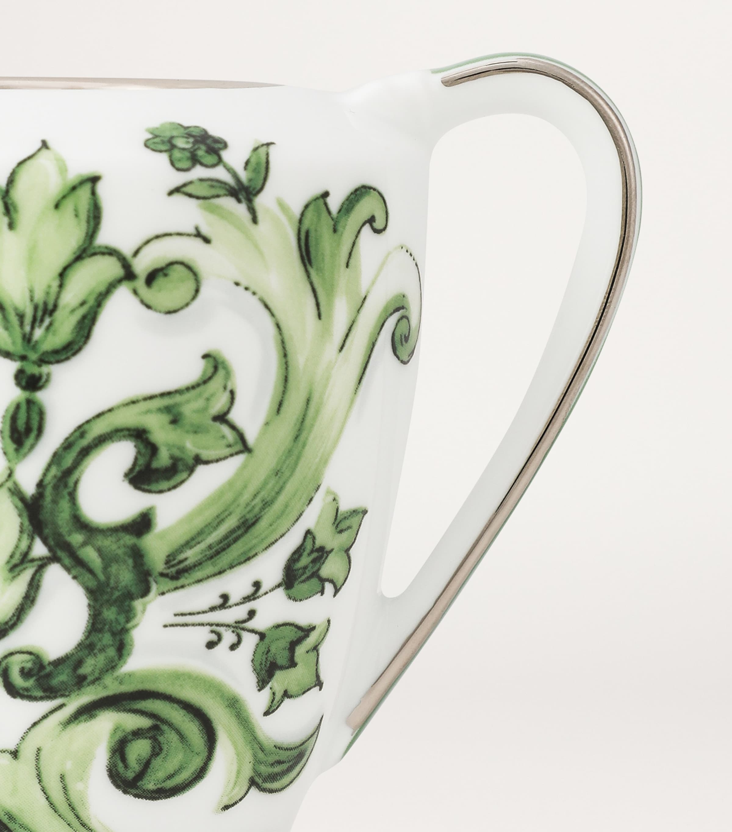 Dolce&Gabbana Casa Porcelain Majolica Creamer (8.5cm) Verde Maiolica Image 2