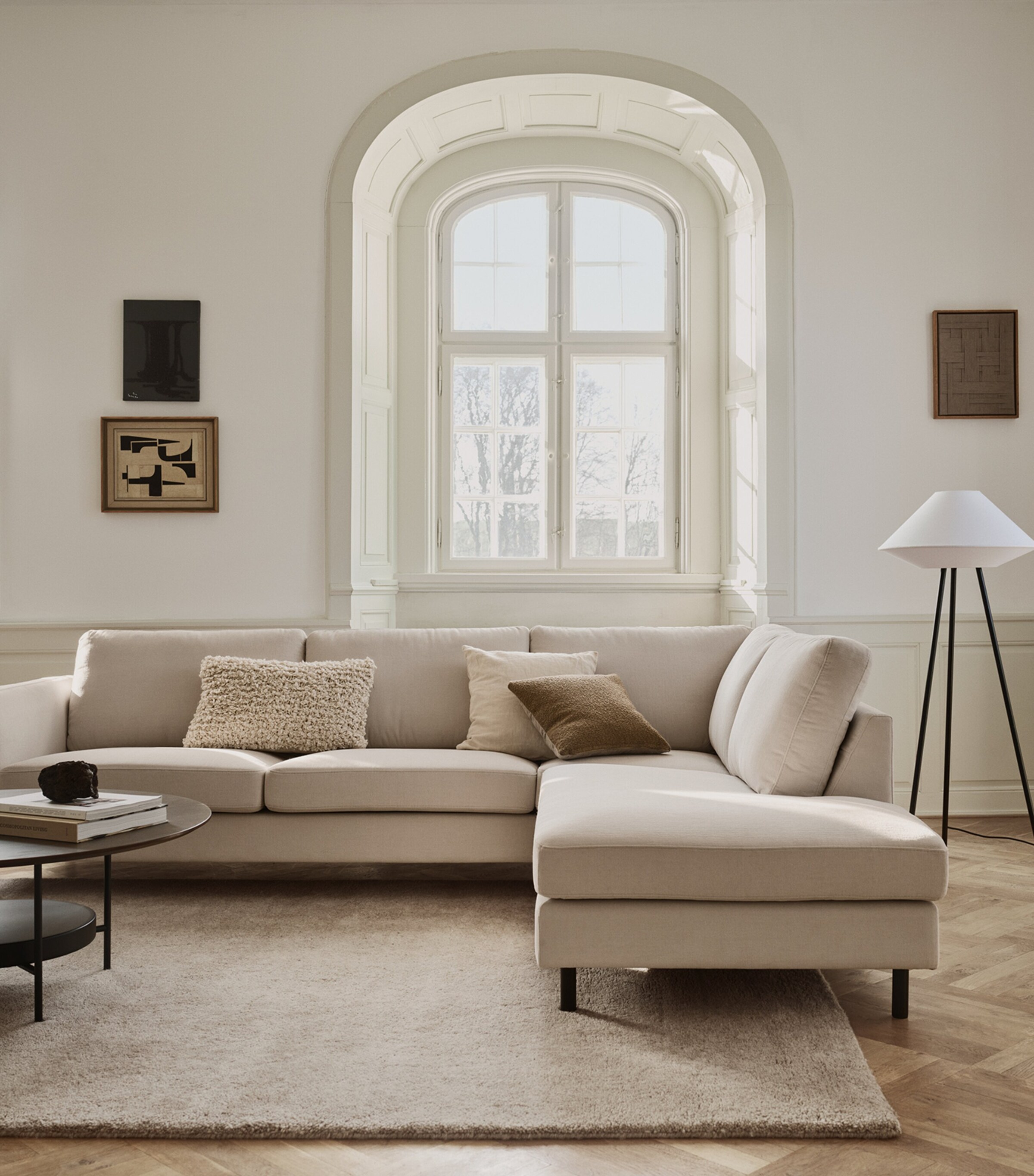 BoConcept Indivi Right-Corner 6-Seater Sofa Beige Image 2