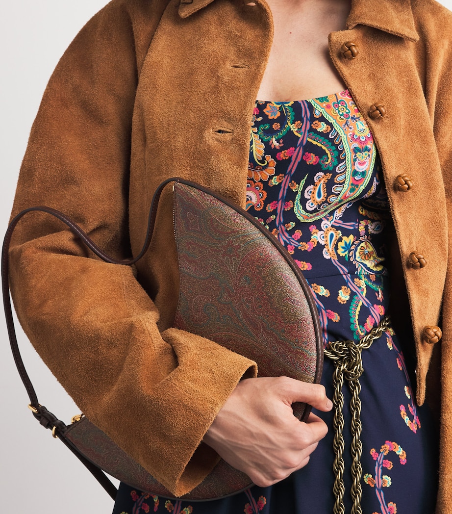 Etro Medium Paisley Arnica Shoulder Bag Brown Image 4