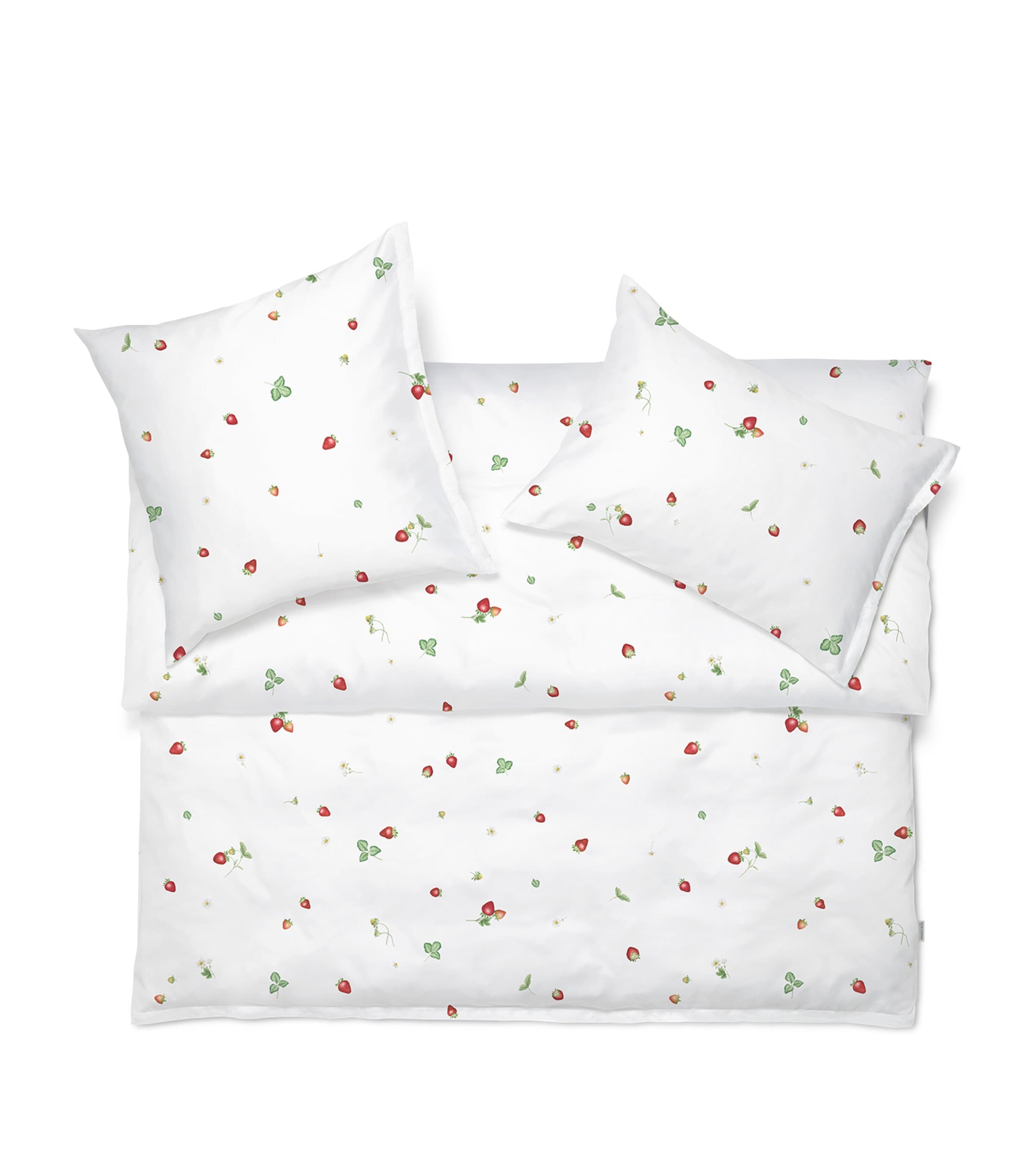 Schlossberg Cotton June Oxford Pillowcase (50cm x 75cm) Blanc Image 1