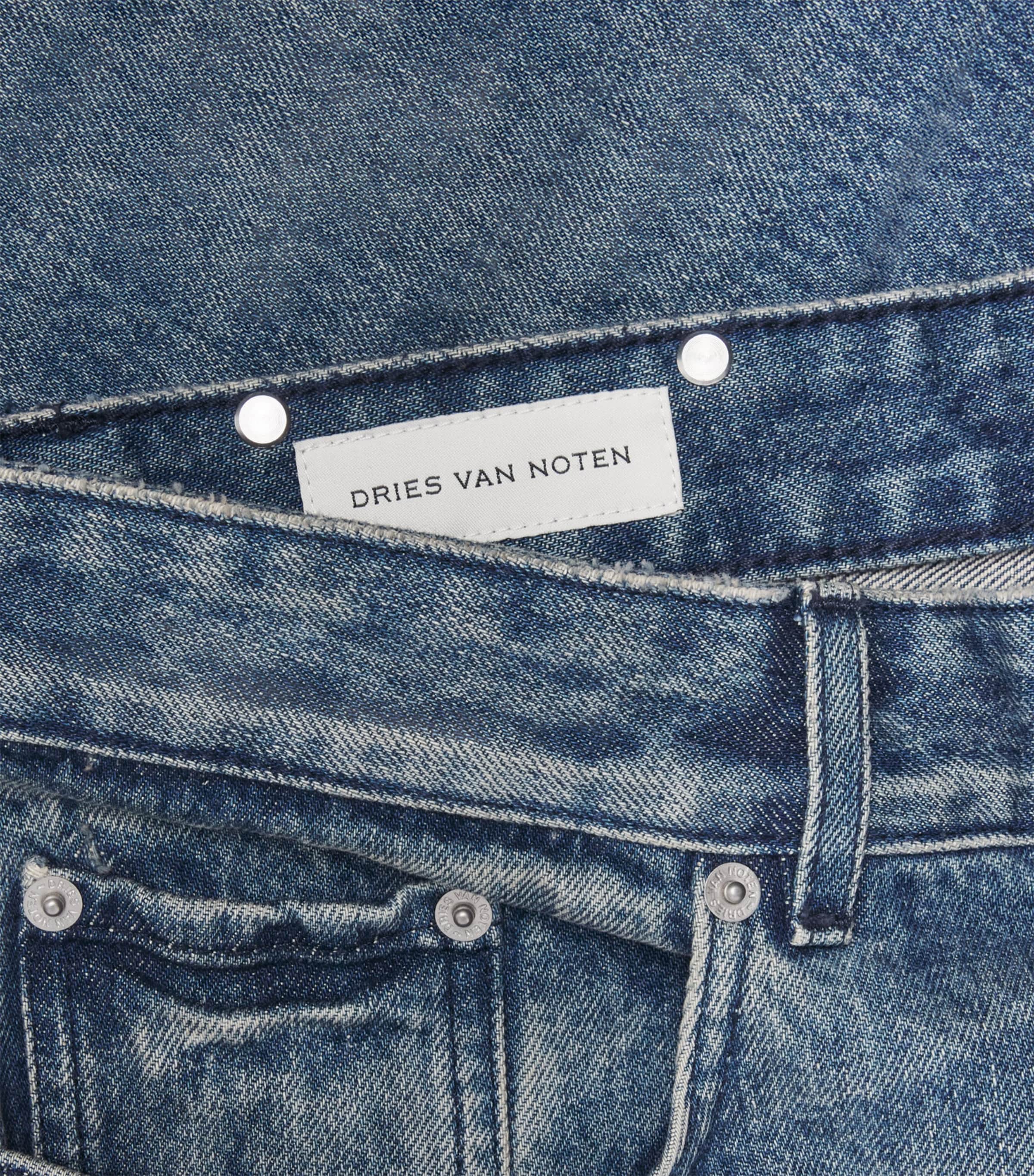 DRIES VAN NOTEN Mens Straight Jeans Image 6
